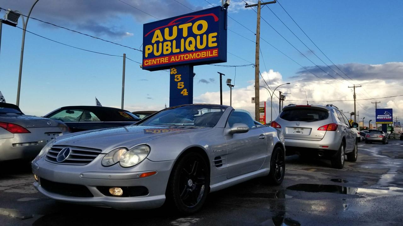 Used 2003 Mercedes-Benz SL55 AMG AMG/CUIR/TOIT/DECAPO/NAV for sale in Laval, QC