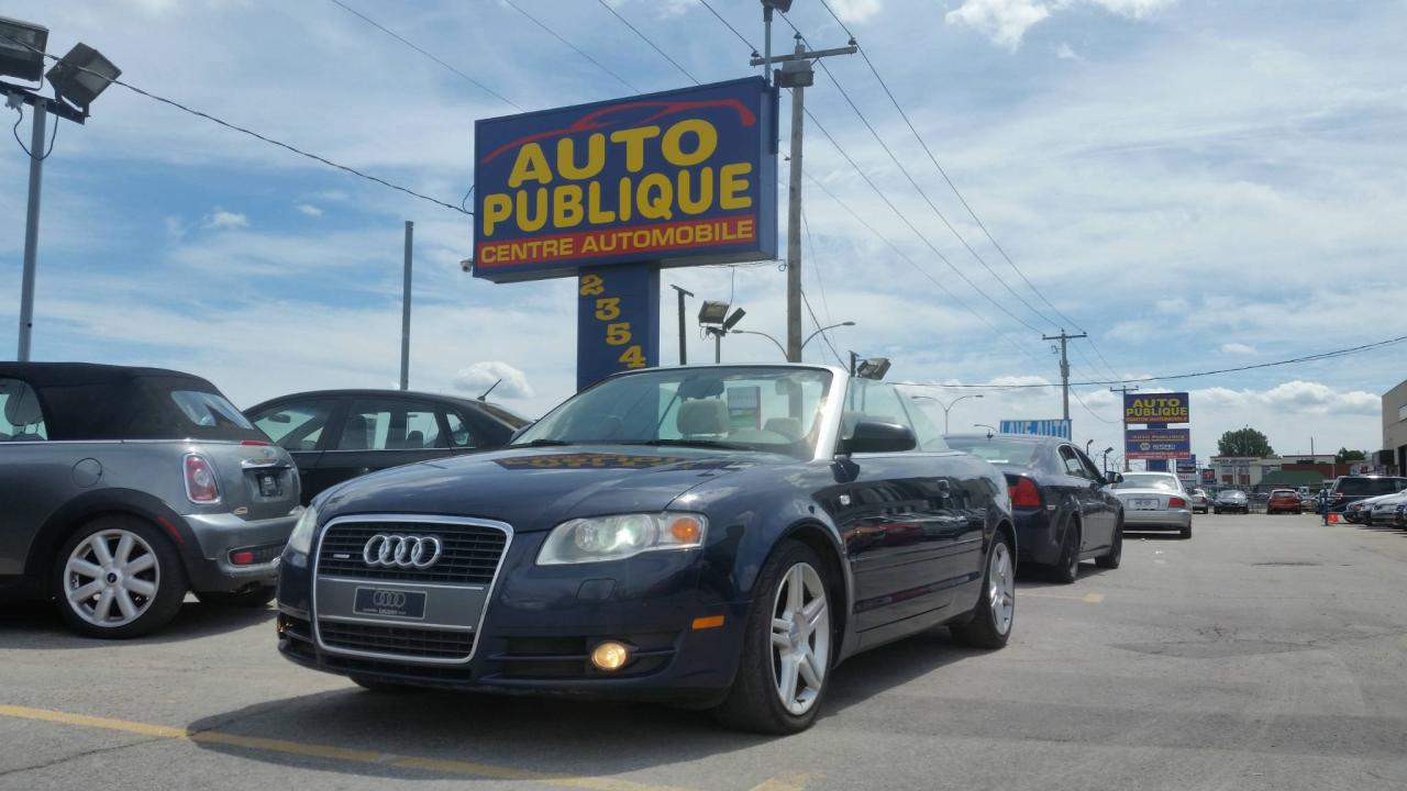 Used 2008 Audi A4 QUATTRO/CONVERTIBLE/AC for sale in Laval, QC