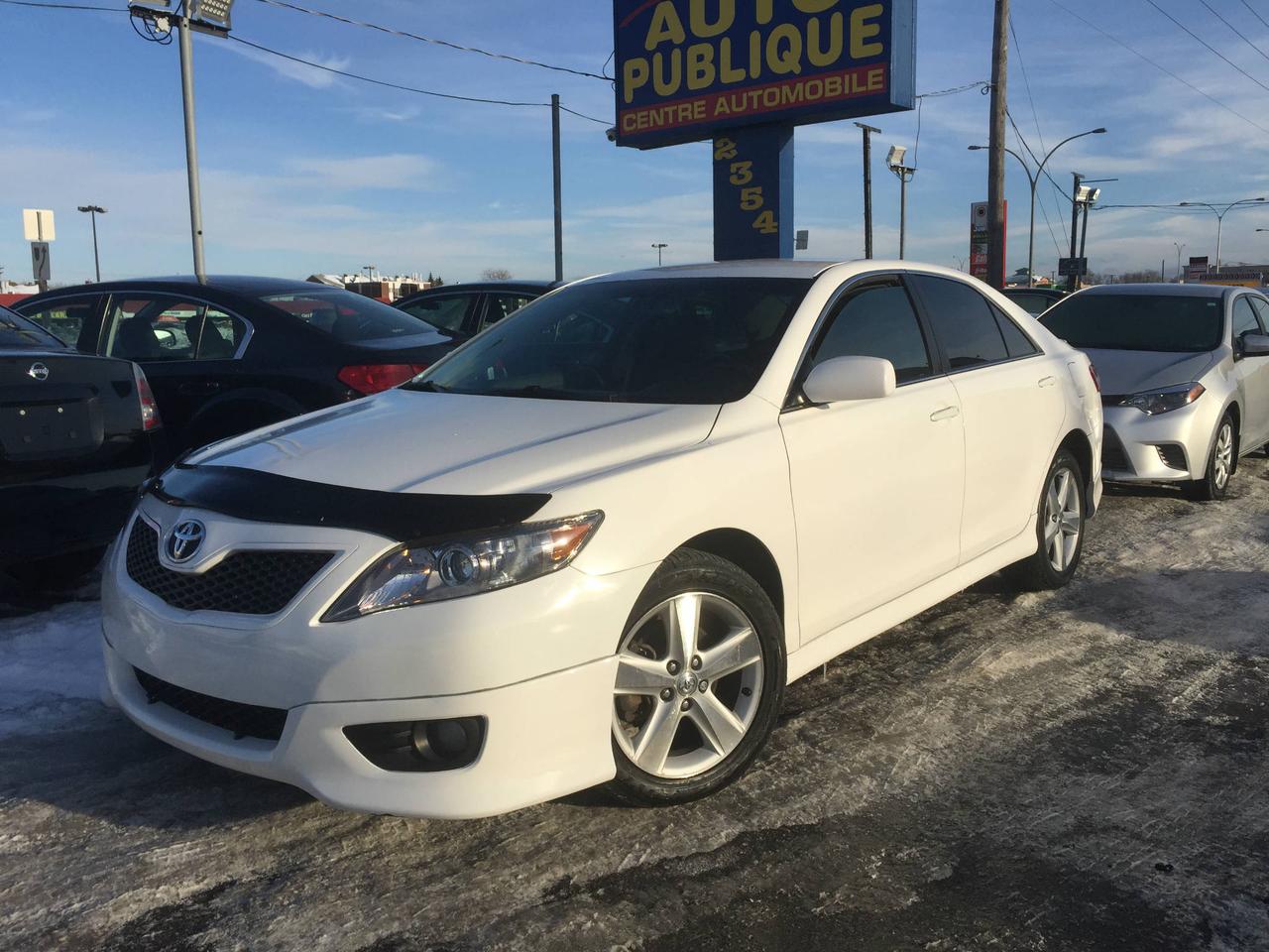 <a href=https://www.autopublique.ca/occasion/Toyota-Camry-2010.html>https://www.autopublique.ca/occasion/Toyota-Camry-2010.html</a>

TOYOTA CAMRY 2010 SE - KIT DE JUPE -
 MOTEUR 4 CYLINDRE - TRES ECONOMIQUE

Nos sites situés à Laval et Mirabel vous offrent tous les soins requis pour votre nouveau véhicule sous un même toit : Mécanique  à taux réduit si vous achetez un véhicule chez nous, des rabais sur lesthétique ainsi la teinte de vitres, débosselage sans peinture, carrosserie, remplacement de pare-brise et bien plus.

Tous nos véhicules ont un rapport dinspection détaillé, sont soigneusement préparés.

Nous vous offrons le financement 1ère, 2ème et 3ème chance au crédit ainsi que la politique du meilleur prix garanti !
Approbation rapide par notre site web autopublique.ca ou par telephone. 1ere, 2e, 3e chance au credit. Aucun cas refusé. Dépot peut être requis dans certains cas.
Osez comparer. Avant dacheter venez rencontrer notre personnel dynamique dans un environnement sans pression. Notre mission est de vous trouver le véhicule de votre choix, selon vos critères ! Si nous ne lavons pas, nous pouvons vous le trouver ! Frais de préparation en sus
Les deux commerces étant situé sur Cure Labelle, notre accessibilité est facile et rapide.Par lautoroute 440, autoroute 640, autoroute 15 et autoroute 13. Tous les chemins mènent a Auto Publique. Avec vous, sur la route de la vie !

Nous vendons et achetons toutes les marques de vehicules, dont Audi, BMW, Chevrolet, Chrysler, Ford, GM, GMC, Hyundai, Kia, Honda, Fiat, Smart, Mercedes, Mercedes Benz, Toyota, Range Rover, Land Rover, Volvo, Volkswagen, et encore plus.

Se habla Español !