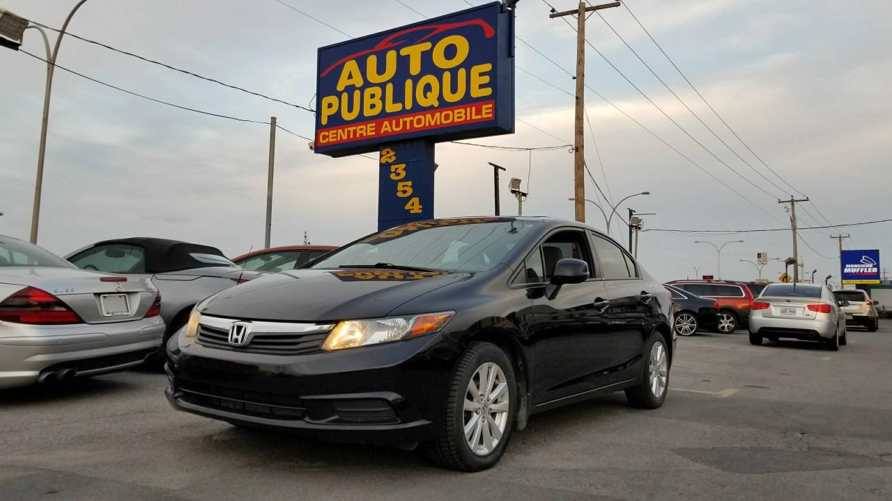 Used 2012 Honda Civic EX/MANUELLE/AIR/GR ELEC for sale in Laval, QC