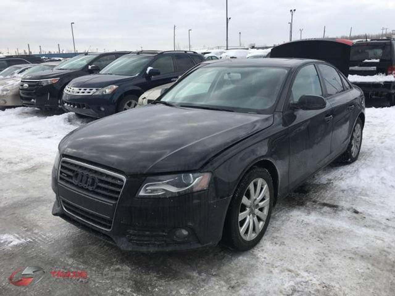 <a href=https://www.autopublique.ca/occasion/Audi-A4-2012.html>https://www.autopublique.ca/occasion/Audi-A4-2012.html</a>

AUDI A4 2012 QUATTRO 2.0L turbo avec cuir, toit et mags...le plaisir de conduite allemande manuelle.

Ce vehicule est situé au 2354 Cure Labelle a Chomedey (Laval), en face du Adonis et Jean Coutu et Dollorama.

Nos sites situés à Laval et Mirabel vous offrent tous les soins requis pour votre nouveau véhicule sous un même toit : Mécanique  à taux réduit si vous achetez un véhicule chez nous, des rabais sur lesthétique ainsi la teinte de vitres, débosselage sans peinture, carrosserie, remplacement de pare-brise et bien plus.

Tous nos véhicules ont un rapport dinspection détaillé, sont soigneusement préparés.

Nous vous offrons le financement 1ère, 2ème et 3ème chance au crédit ainsi que la politique du meilleur prix garanti !
Approbation rapide par notre site web autopublique.ca ou par telephone. 1ere, 2e, 3e chance au credit. Aucun cas refusé. Dépot peut être requis dans certains cas.
Osez comparer. Avant dacheter venez rencontrer notre personnel dynamique dans un environnement sans pression. Notre mission est de vous trouver le véhicule de votre choix, selon vos critères ! Si nous ne lavons pas, nous pouvons vous le trouver ! Frais de préparation en sus
Les deux commerces étant situé sur Cure Labelle, notre accessibilité est facile et rapide.Par lautoroute 440, autoroute 640, autoroute 15 et autoroute 13. Tous les chemins mènent a Auto Publique. Avec vous, sur la route de la vie !

Nous vendons et achetons toutes les marques de vehicules, dont Audi, BMW, Chevrolet, Chrysler, Ford, GM, GMC, Hyundai, Kia, Honda, Fiat, Smart, Mercedes, Mercedes Benz, Toyota, Range Rover, Land Rover, Volvo, Volkswagen, et encore plus.

Se habla Español !