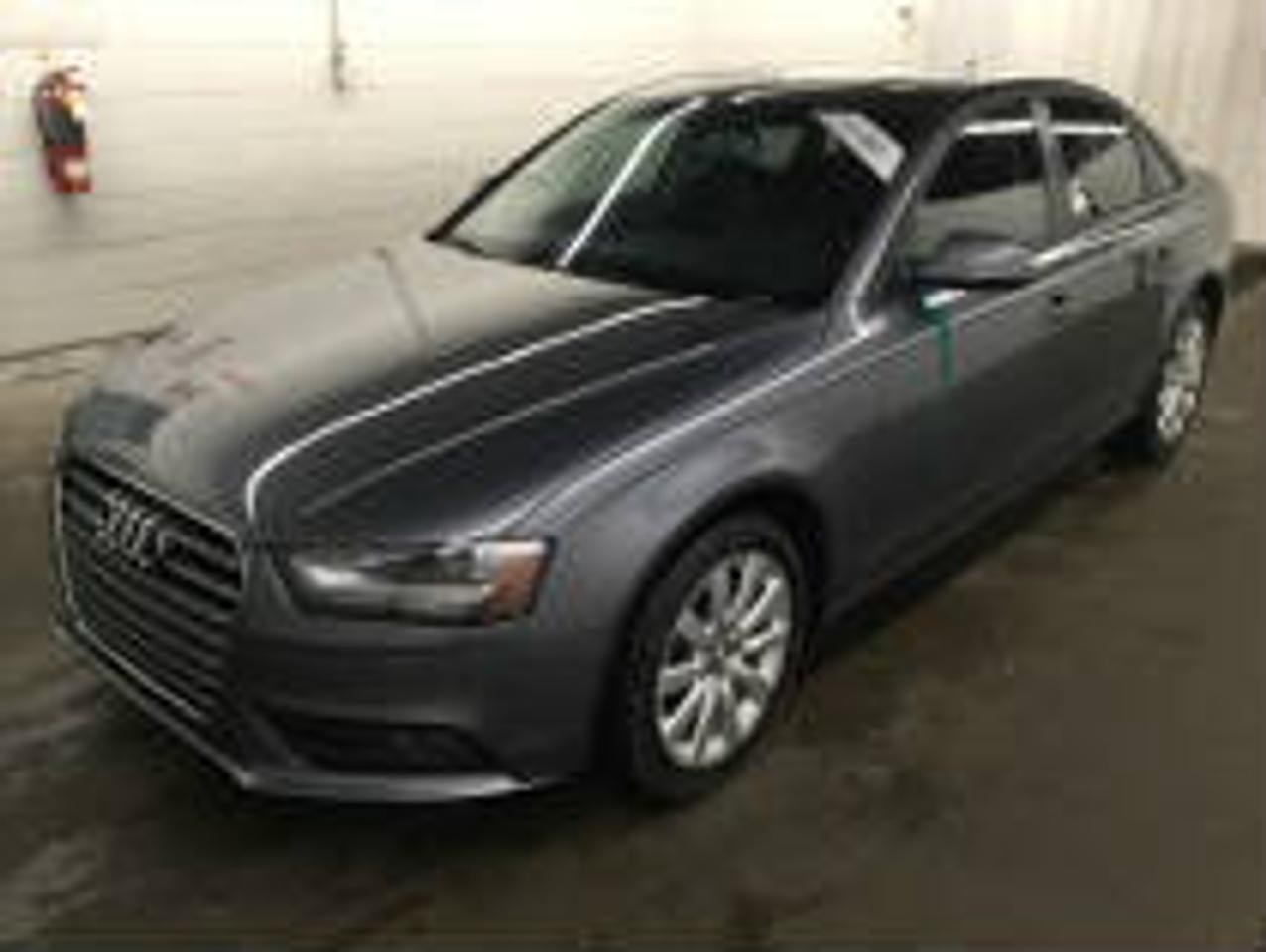 <a href=https://www.autopublique.ca/occasion/Audi-A4-2013.html>https://www.autopublique.ca/occasion/Audi-A4-2013.html</a>

AUDI A4 2013 QUATTRO AVEC CUIR, TOIT ET MAGS...le luxe abordable ! Entretenu chez le concessionnaire et rappels faits sur le vehicule !

Ce vehicule est situé au 2354 Cure Labelle a Chomedey (Laval), en face du Adonis et Jean Coutu et Dollorama.

Nos sites situés à Laval et Mirabel vous offrent tous les soins requis pour votre nouveau véhicule sous un même toit : Mécanique  à taux réduit si vous achetez un véhicule chez nous, des rabais sur lesthétique ainsi la teinte de vitres, débosselage sans peinture, carrosserie, remplacement de pare-brise et bien plus.

Tous nos véhicules ont un rapport dinspection détaillé, sont soigneusement préparés.

Nous vous offrons le financement 1ère, 2ème et 3ème chance au crédit ainsi que la politique du meilleur prix garanti !
Approbation rapide par notre site web autopublique.ca ou par telephone. 1ere, 2e, 3e chance au credit. Aucun cas refusé. Dépot peut être requis dans certains cas.
Osez comparer. Avant dacheter venez rencontrer notre personnel dynamique dans un environnement sans pression. Notre mission est de vous trouver le véhicule de votre choix, selon vos critères ! Si nous ne lavons pas, nous pouvons vous le trouver ! Frais de préparation en sus
Les deux commerces étant situé sur Cure Labelle, notre accessibilité est facile et rapide.Par lautoroute 440, autoroute 640, autoroute 15 et autoroute 13. Tous les chemins mènent a Auto Publique. Avec vous, sur la route de la vie !

Nous vendons et achetons toutes les marques de vehicules, dont Audi, BMW, Chevrolet, Chrysler, Ford, GM, GMC, Hyundai, Kia, Honda, Fiat, Smart, Mercedes, Mercedes Benz, Toyota, Range Rover, Land Rover, Volvo, Volkswagen, et encore plus.

Se habla Español !