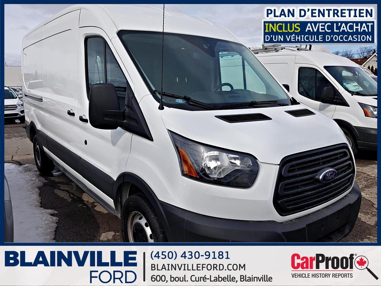 <a href=https://www.blainvilleford.com/occasion/Ford-Transit-2017.html>https://www.blainvilleford.com/occasion/Ford-Transit-2017.html</a>

Ford Transit Cargo Van T-250 toit moyen modèle allongé, 148po