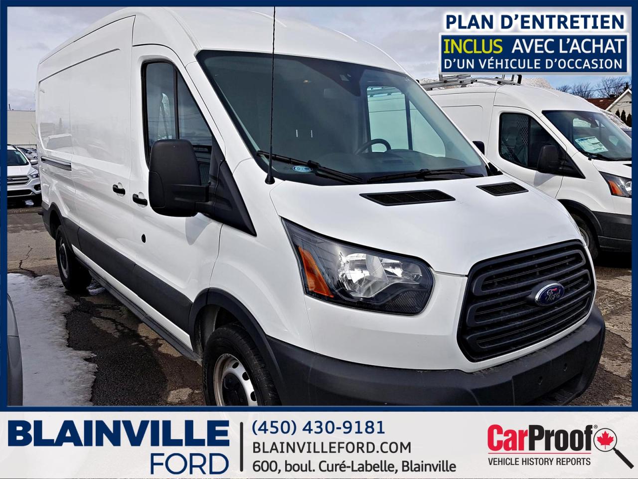Used 2017 Ford Transit T-250 allongé, toit moyen for sale in Blainville, QC