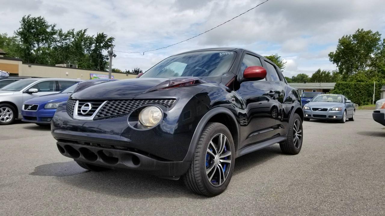 <a href=https://www.autopublique.ca/occasion/Nissan-Juke-2011.html>https://www.autopublique.ca/occasion/Nissan-Juke-2011.html</a>

Nissan Juke 2011 manuelle, 118,500km, groupe électrique, air climatisé, bluetooth, bancs chauffants, beau modèle avec des belles modifications: mags, ligne dexhaust, lumières teintées! À qui la chance? NISMO package!

Ce vehicule est situé au 13459 Cure Labelle a St-Janvier (Mirabel)

Deux sites pour mieux vous servir à Chomedey, Laval et Mirabel. Nous vous offrons tous les soins requis pour votre nouveau véhicule sous un même toit : Mécanique  à taux réduit si vous achetez un véhicule chez nous, des rabais sur lesthétique ainsi la teinte de vitres, débosselage sans peinture, carrosserie, remplacement de pare-brise et bien plus.

Tous nos véhicules ont un rapport dinspection détaillé, sont soigneusement préparés.

Nous vous offrons le financement 1ère, 2ème et 3ème chance au crédit ainsi que la politique du meilleur prix garanti !

Osez comparer. Avant dacheter venez rencontrer notre personnel dynamique dans un environnement sans pression. Notre mission est de vous trouver le véhicule de votre choix, selon vos critères ! Si nous ne lavons pas, nous pouvons vous le trouver ! Frais de préparation en sus.

Se habla Español !