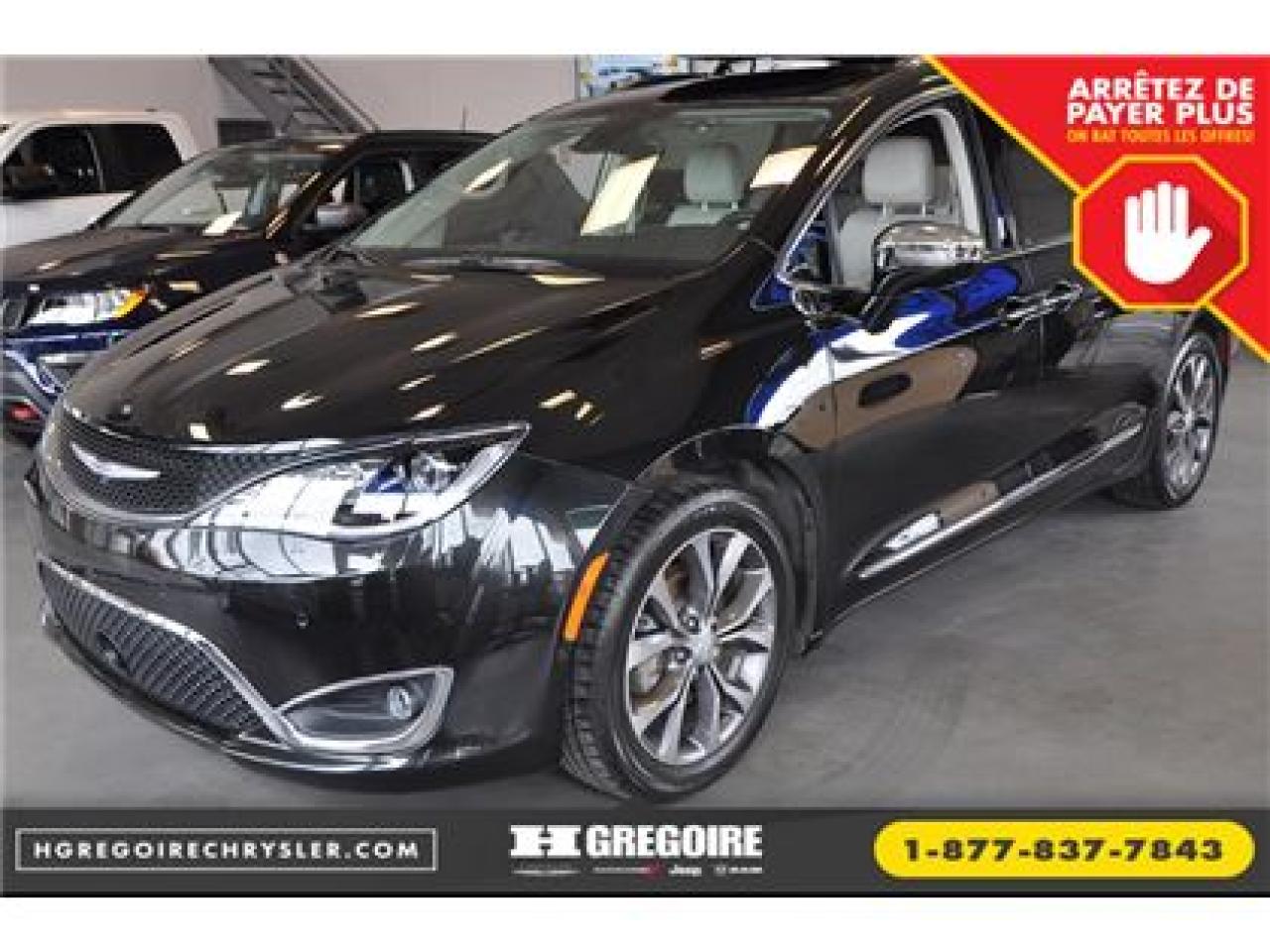 Used 2017 Chrysler Pacifica Ltd Cuir Camera for sale in St-Jérôme, QC