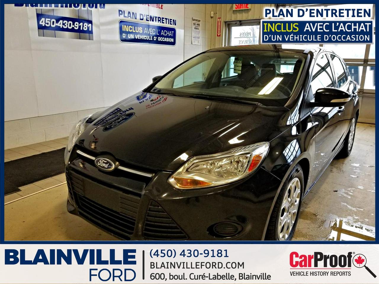 <a href=https://www.blainvilleford.com/occasion/Ford-Focus-2014.html>https://www.blainvilleford.com/occasion/Ford-Focus-2014.html</a>

Ford Focus Hayon 5 portes SE noir, bluetooth, 112000 km