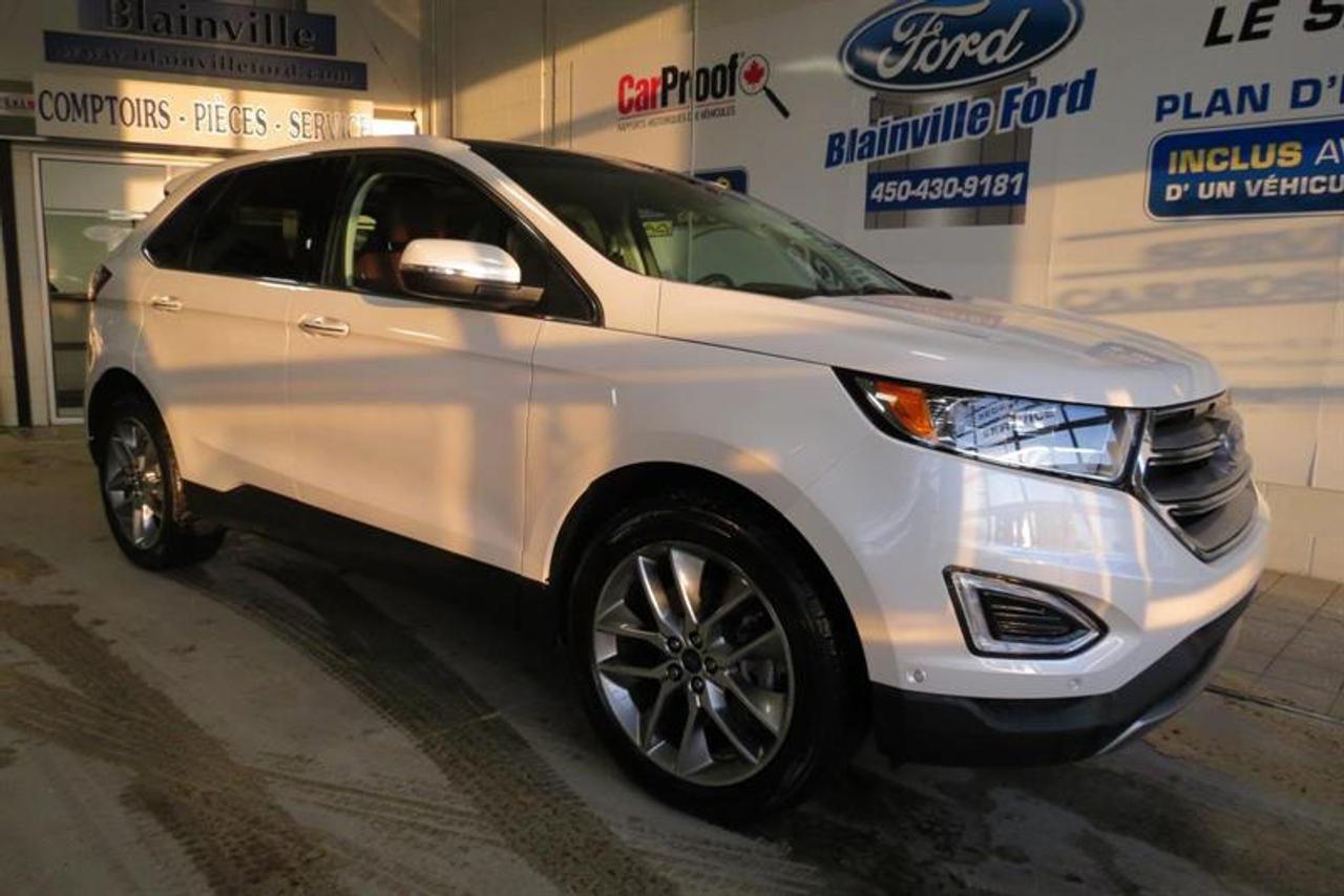Used 2016 Ford Edge Titanium Awd Cuir for sale in Blainville, QC