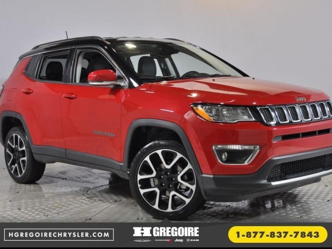 Used 2017 Jeep Compass Ltd 4x4 Apple for sale in St-Jérôme, QC