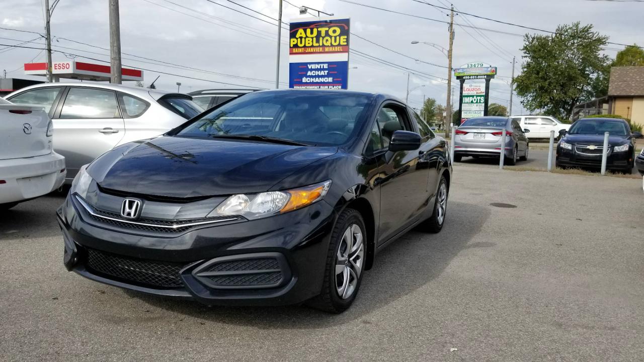 Used 2014 Honda Civic 2 portes, boîte manuelle, LX for sale in Laval, QC