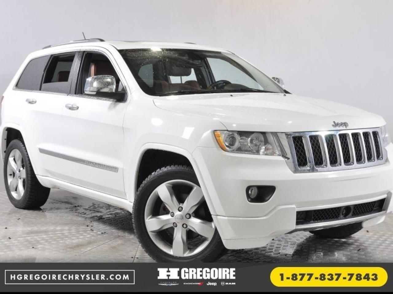 Used 2013 Jeep Grand Cherokee Overland 4x4 Sunroof for sale in St-Jérôme, QC