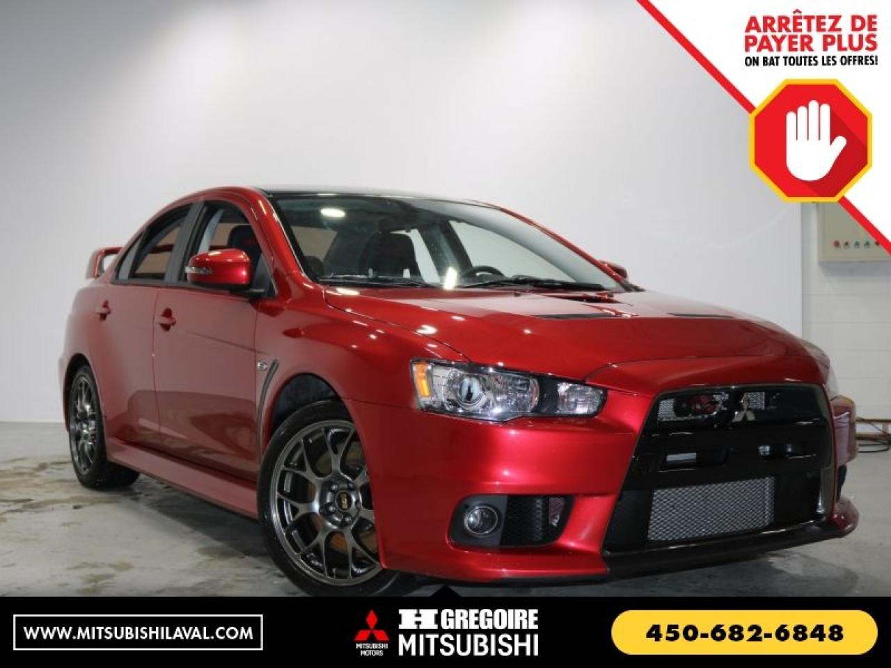 Used 2015 Mitsubishi Lancer GSR FINAL-EDITION for sale in St-Léonard, QC