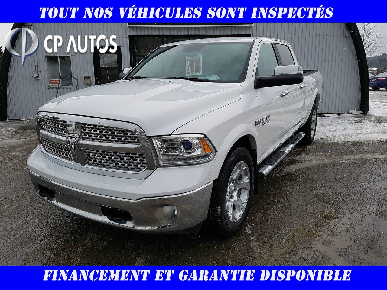 <a href=https://www.cpautos.ca/occasion/RAM-1500-2016.html>https://www.cpautos.ca/occasion/RAM-1500-2016.html</a>

WWW.CPAUTOS.CA - FINANCEMENT 129$/SEMAINES TAXES INCLUSES - Chez C.P. Autos tous nos véhicules sont inspectés minutieusement. Nous offrons plusieurs plans de financement avantageux sur un vaste inventaire de plus de 100 véhicules de toutes marques et modèles.
Une garantie avantageuse est disponible sur place, vous offrant ainsi lassurance dun véhicule doccasion sans tracas.
Nous sommes constamment à la recherche de véhicules doccasion, passez nous voir nous vous offrirons une évaluation gratuite pour votre véhicule.
Pour plus dinformations sur un de nos modèles, rejoignez Pierre et il se fera un plaisir de répondre à vos besoins et ainsi vous offrir un service à la hauteur de vos attentes.
Merci de magasiner chez C.P Autos LA référence en véhicule doccasion dans la grande région de Québec. -- www.cpautos.ca ----96 ROUTE PRESIDENT-KENNEDY NORD VALLÉE-JONCTION G0S 3J0 À SEULEMENT 25 MINUTES DES PONTS DE QUEBEC À LA SORTIE 81 SUR LAUTOROUTE 73 - 1-855-203-1192 C.P. AUTOS-- !
