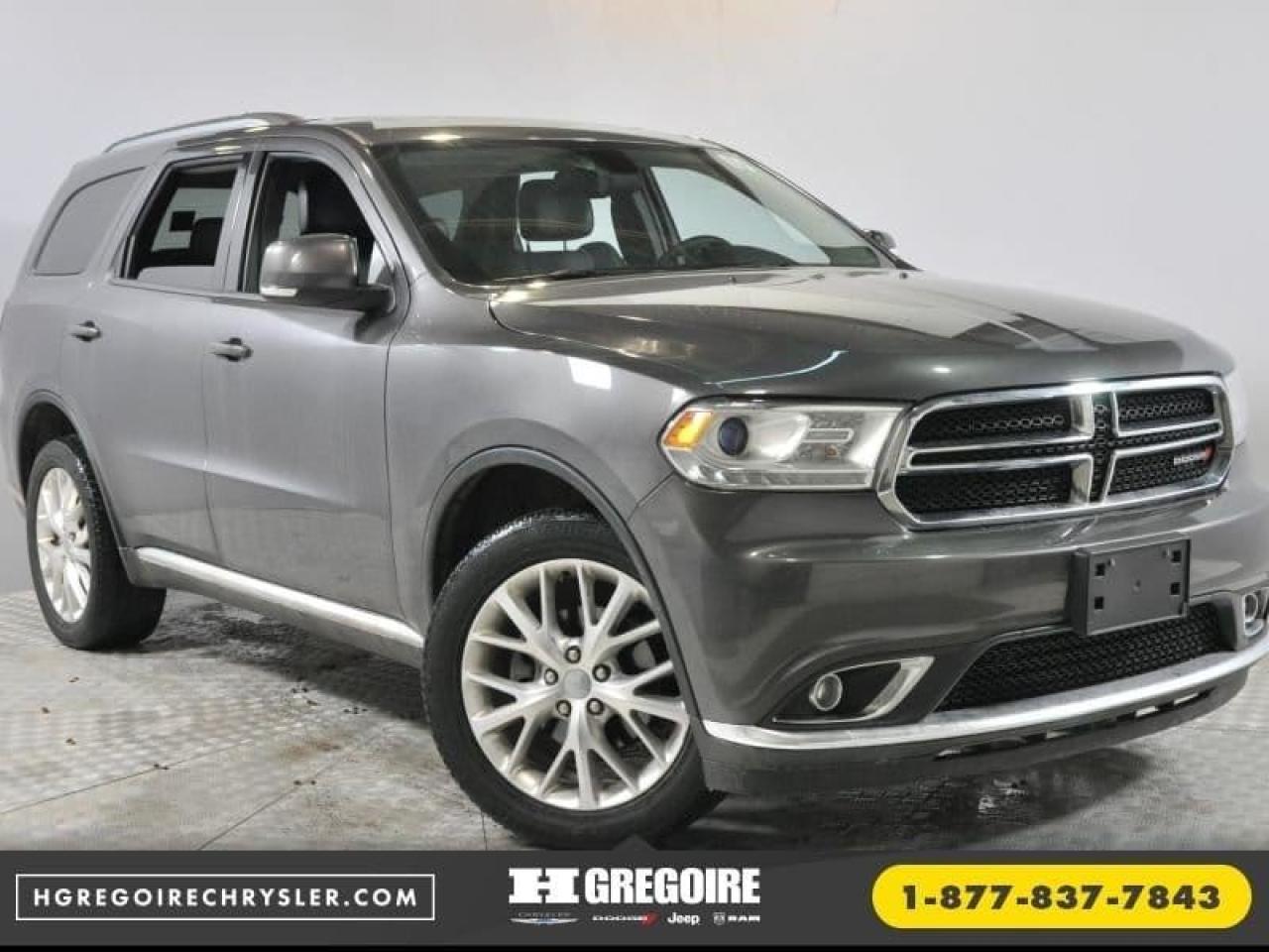 Used 2016 Dodge Durango Ltd 4x4 Sunroof Cuir for sale in St-Jérôme, QC