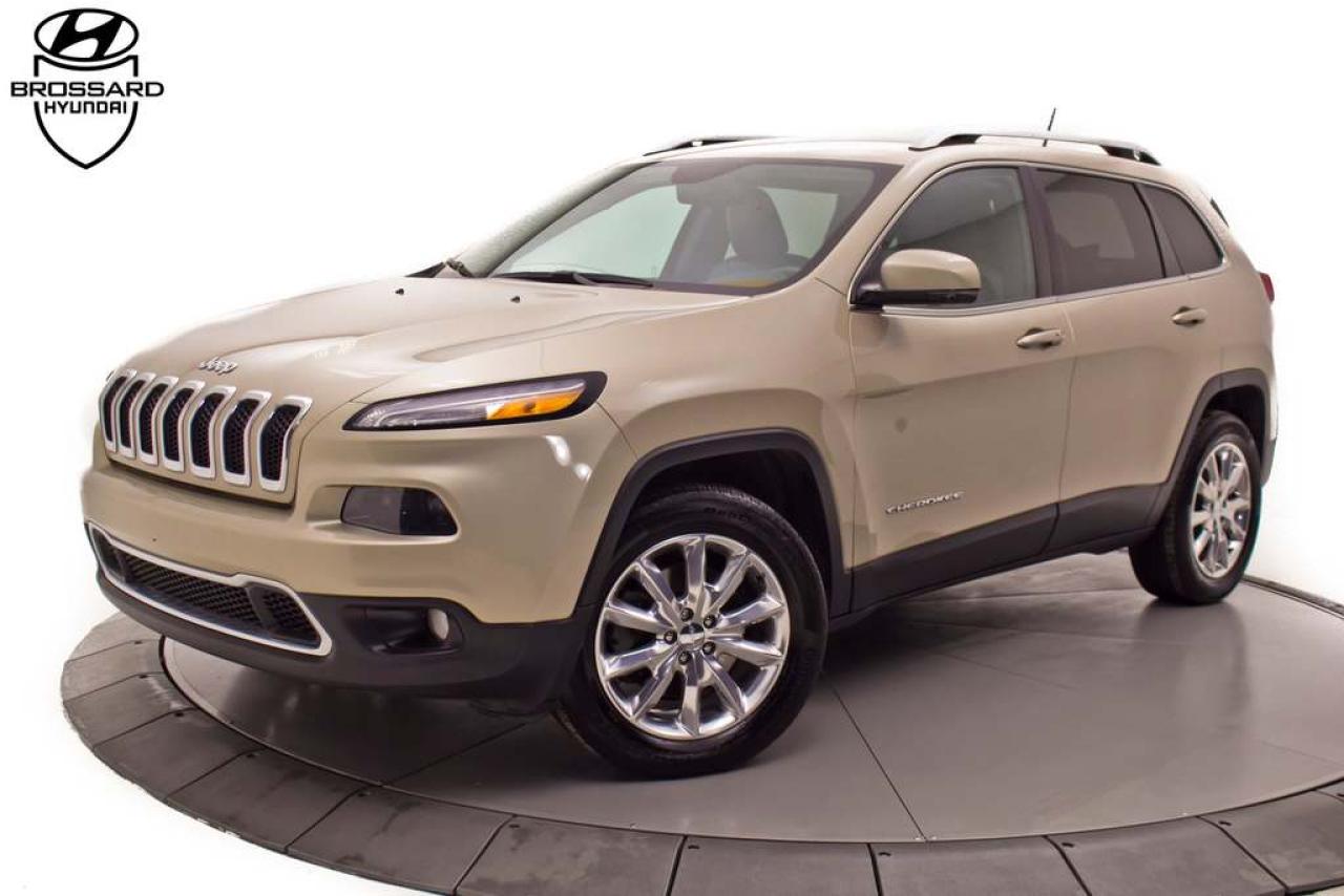 Used 2014 Jeep Cherokee Ltd 4x4 Cuir Gps for sale in Brossard, QC