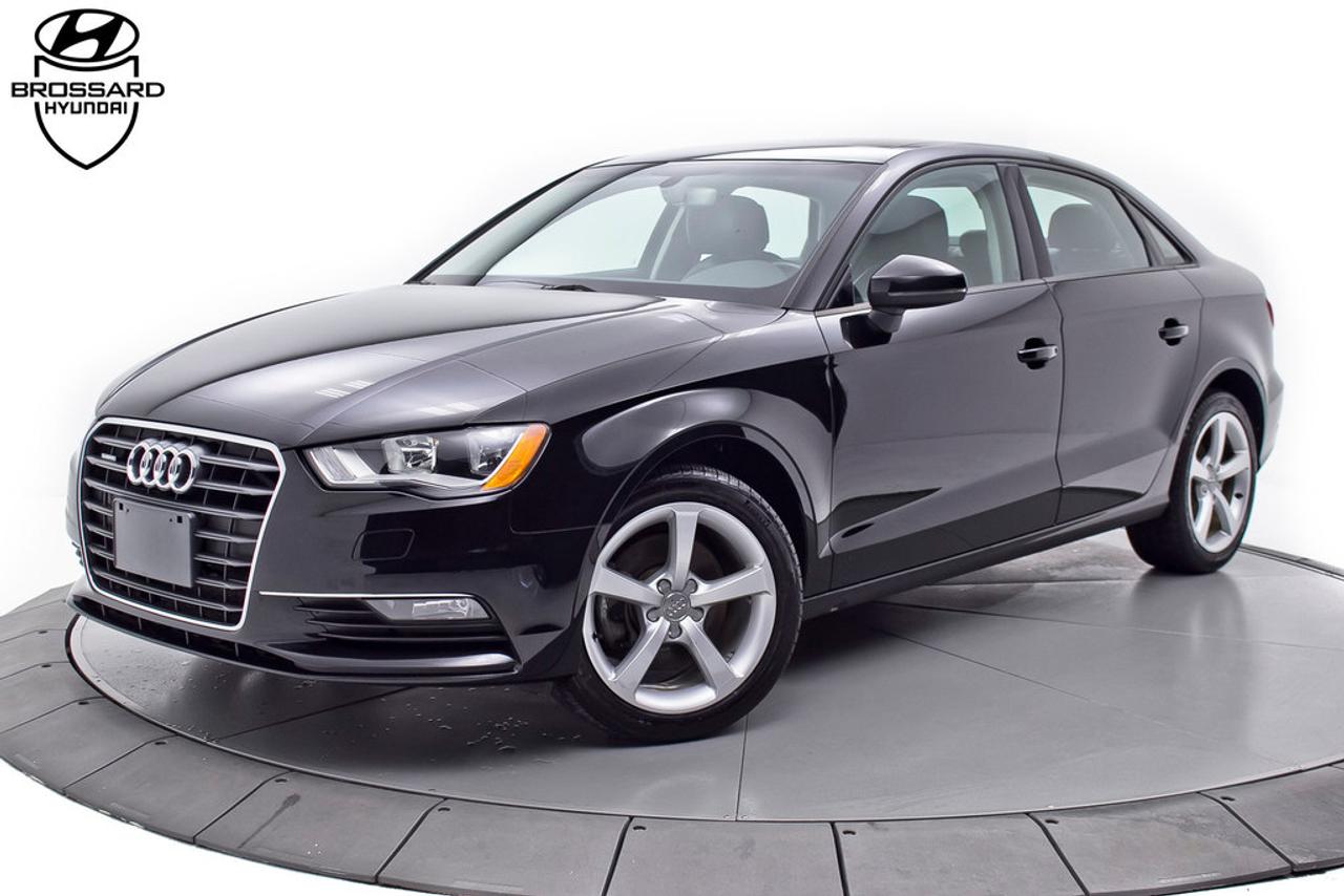 <a href=https://www.autoaubaine.com/Audi-A3-c7001917.html>https://www.autoaubaine.com/Audi-A3-c7001917.html</a>

TURBO, QUATTRO, AUTOMATIQUE, TOIT OUVRANT, VITRES ÉLECTRIQUES, VERROUILLAGE ÉLECTRIQUE DES PORTIÈRES, MIROIRS ÉLECTRIQUE, AIR CLIMATISÉ, COMMANDE AUDIO AU VOLANT, BLUETOOTH, RÉGULATEUR DE VITESSE, SIÈGES AVANT CHAUFFANTS, SIÈGES EN CUIR, TÉLÉDÉVERROUILLAGE AVEC ALARME DURGENCE   TURBO, QUATTRO, ALL-WHEEL DRIVE, AUTOMATIC, SUNROOF, POWER WINDOWS, POWER DOOR LOCK, POWER MIRRORS, AIR CONDITIONING, STEERING WHEEL AUDIO REMOTE CONTROL, BLUETOOTH, CRUISE CONTROL, HEATED FRONT SEATS, LEATHER SEATS, REMOTE KEYLESS ENTRY AND PANIC ALARM   OUVERT LE SAMEDI DE 10 h À 16 h  Plus de 2 000 véhicules doccasion vendus chaque année !  Nous sommes le concessionnaire Hyundai numéro 1 au Québec pour les véhicules doccasion.  Plus de 200 véhicules doccasion en inventaire  Rapport CARPROOF disponible sur tous nos véhicules  Inspection professionnelle disponible en 120 points  - POLITIQUE DU MEILLEUR PRIX -  NOUS BATTRONS TOUTE COMPÉTITION PLUS 10 % DE LA DIFFÉRENCE!  Pas le temps de vous déplacer? Nous nous déplacerons pour vous!  Taux de financement à partir de 1,9 %  Meilleur taux dintérêt sur le marché !  Financement facile 1re 2e et 3e chance au crédit  Livraison rapide et garantie prolongée disponible  Léquipement peut différer. Confirmez en magasin.  New - Certified Rate from 1.9%  Discover all our certified financing programs and save big!  CARPROOF on all vehicles at Brossard Hyundai  120 points Professional inspection  Enjoy a balance of warranty or low cost extended warranty  The First choice on the south shore for a used car  5 MIN FROM MONTREAL BY CHAMPLAIN  2 MIN FROM LONGUEUIL  Buy with confidence from the largest Hyundai dealership on the south shore. Hyundai vehicles certified. Come see the difference at Brossard Hyundai.  Peace of mind.  We match prices come see us  Wide selection of high quality used cars and trucks.  The equipment may differ. Confirm in store. BL
