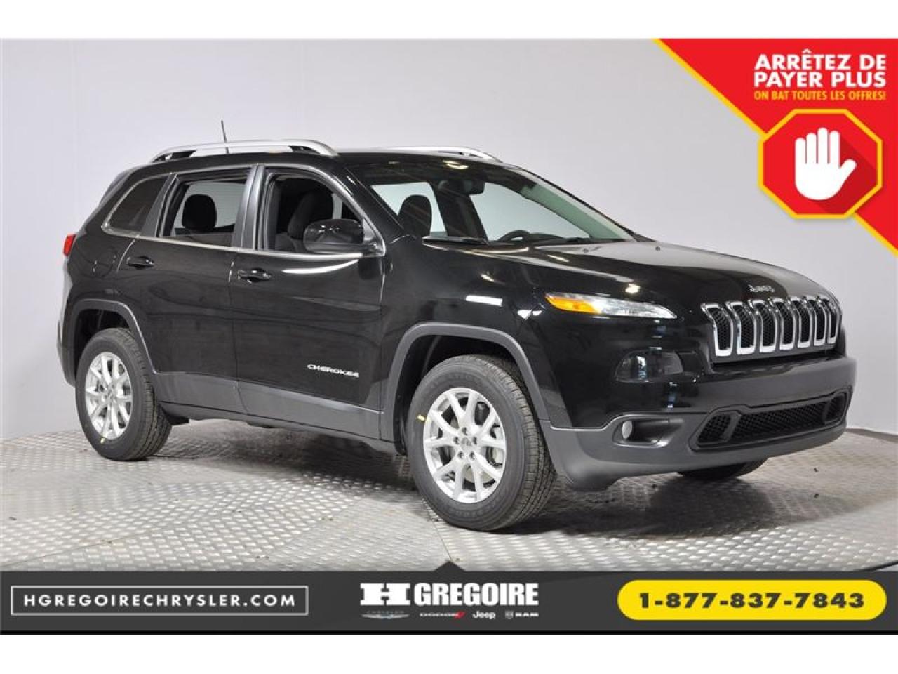 Used 2017 Jeep Cherokee North 4x4 A/c Bizone for sale in St-Jérôme, QC