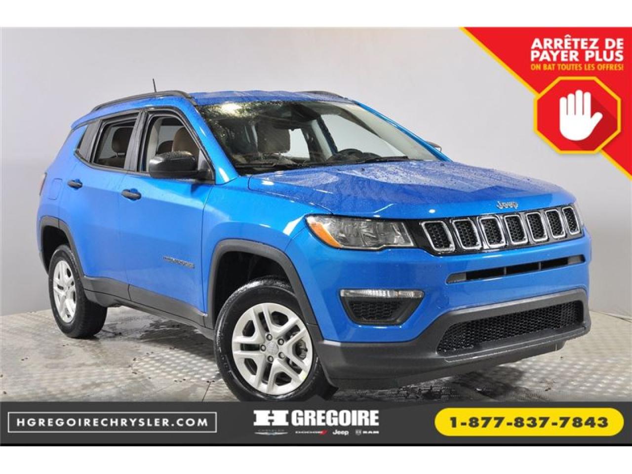 Used 2018 Jeep Compass Sport for sale in St-Jérôme, QC