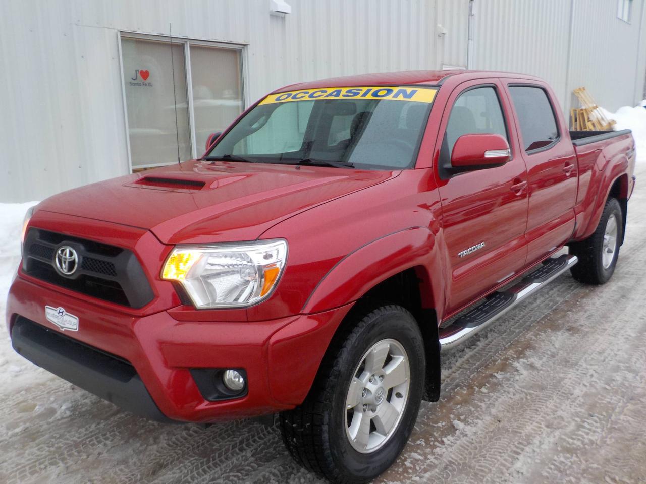 <a href=https://www.hyundairiviereduloup.com/occasion/Toyota-Tacoma-2015.html>https://www.hyundairiviereduloup.com/occasion/Toyota-Tacoma-2015.html</a>

CAPACITE CHARGE 6400 LBS.4X4,AUTOMATIQUE,A/C,CRUISE,CAMERA DE RECUL,SIEGES CHAUFFANT,MARCHE PIED CHROMER,DEMARREUR A DISTANCE BI-DIRECTIONNEL,VITRES ELECTRIQUE,MIRROIR ELECTRIQUE,HITCH, FILLAGE,RADIO AM/FM/CD,TELEPHONE MAIN LIBRE.FINANCEMENT DISPONIBLE SUR PLACE.