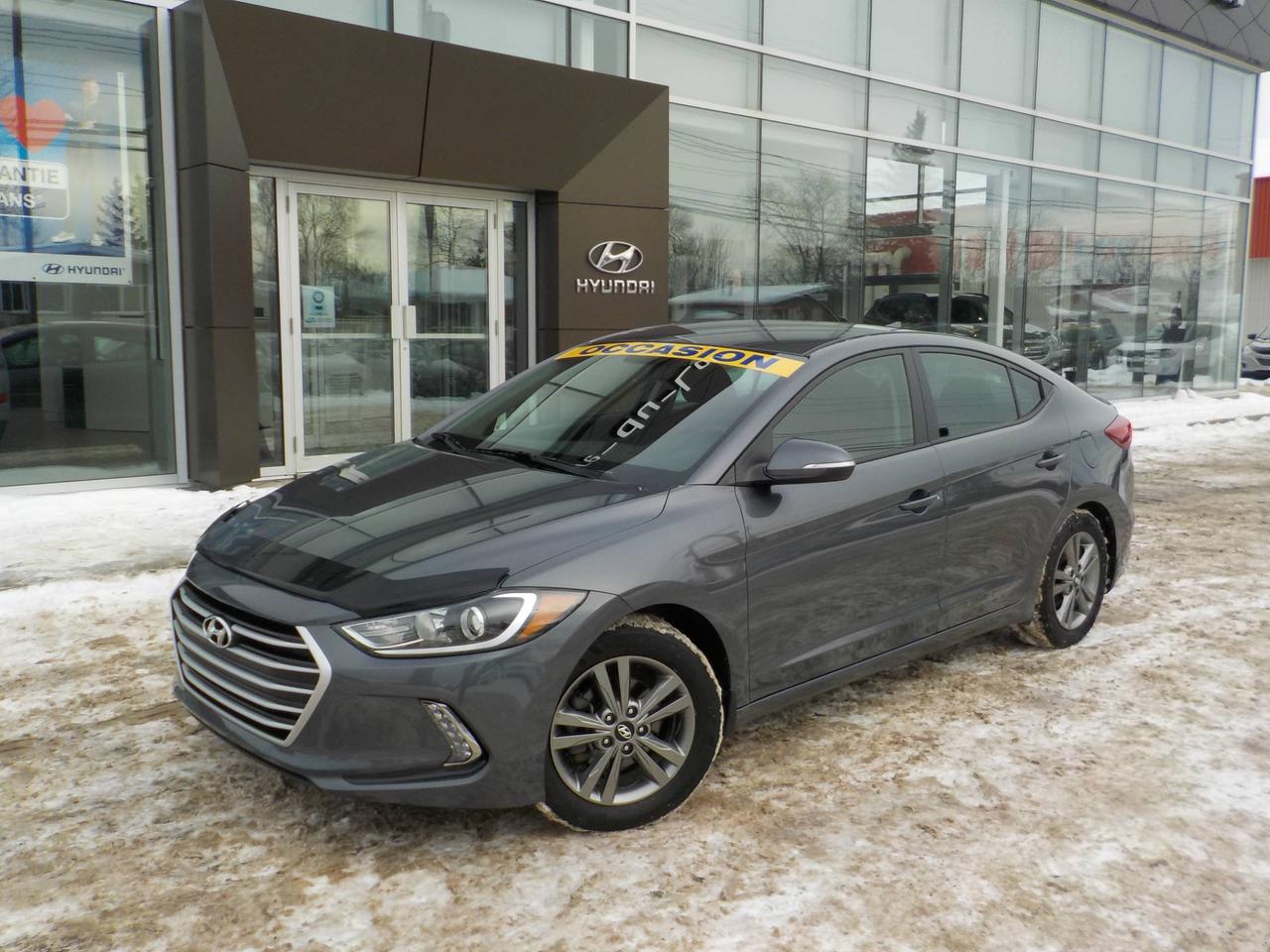 <a href=https://www.hyundairiviereduloup.com/occasion/Hyundai-Elantra-2017.html>https://www.hyundairiviereduloup.com/occasion/Hyundai-Elantra-2017.html</a>

AUTOMATIQUE,A/C ,MAGS,CRUISE,VOLANT CHAUFFANT, SIEGES CHAUFFANT,CAMERA RECUL,DETECTEUR D ANGLE MORT,CLIGNOTANT INTEGRÉ AUX MIRROIR,PHARE AUTOMATIQUE,TELEPHONE MAIN LIBRE,VITRES ELECTRIQUE,BARRURE DE PORTES A DISTANCE,MIRROIR ELECTRIQUE ET CHAUFFANT,RADIO AM/FM/CD/XM/IPOD/USB.FINANCEMENT DISPONIBLE SUR PLACE.