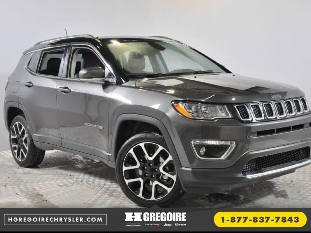 Used 2017 Jeep Compass Ltd 4x4 Sunroof Gps for sale in St-Jérôme, QC