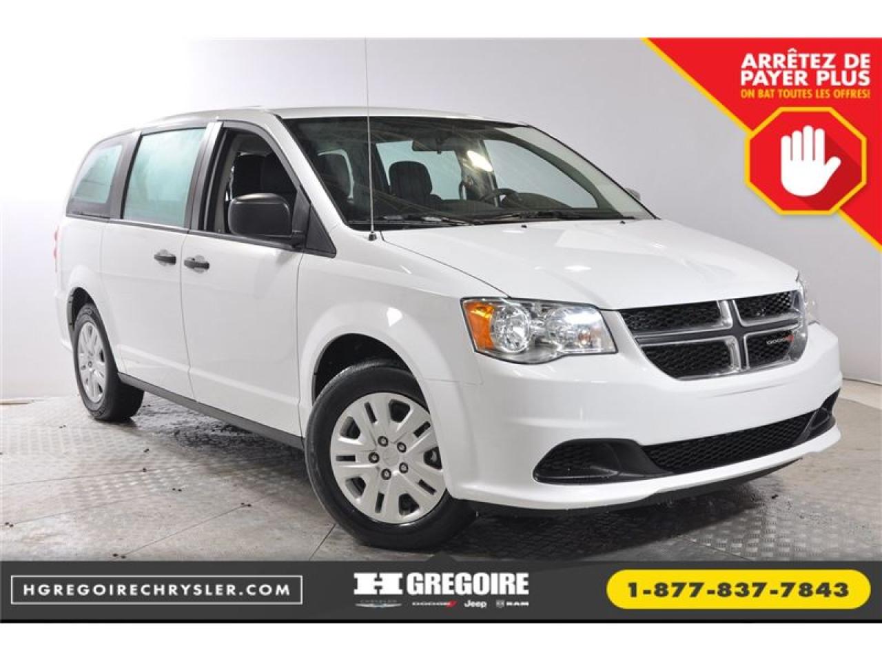 Used 2018 Dodge Grand Caravan VALUE PACKAGE A/C for sale in St-Jérôme, QC