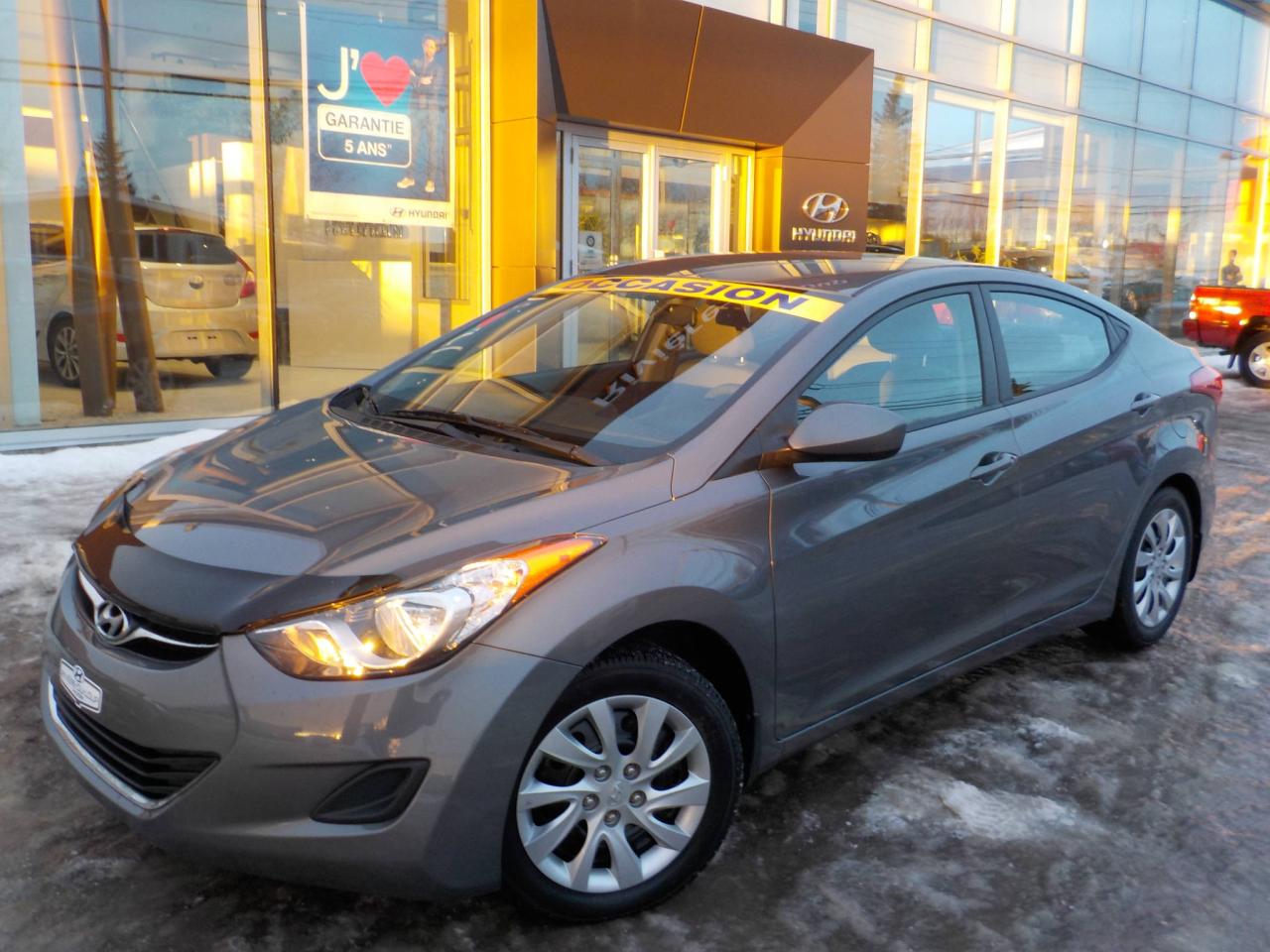 Used 2012 Hyundai Elantra GL,BAS KILO,NO ACCIDENT for sale in Rivière-Du-Loup, QC