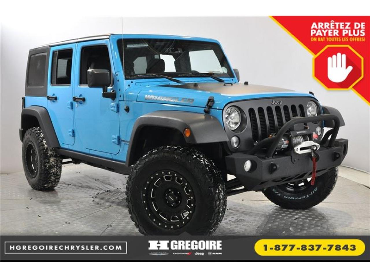 Used 2017 Jeep Wrangler Big Bear 4x4 A/c for sale in St-Jérôme, QC