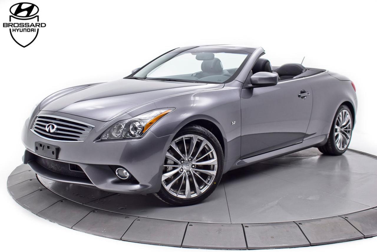 Used 2014 Infiniti Q60 S Sport Conv. Hard for sale in Brossard, QC