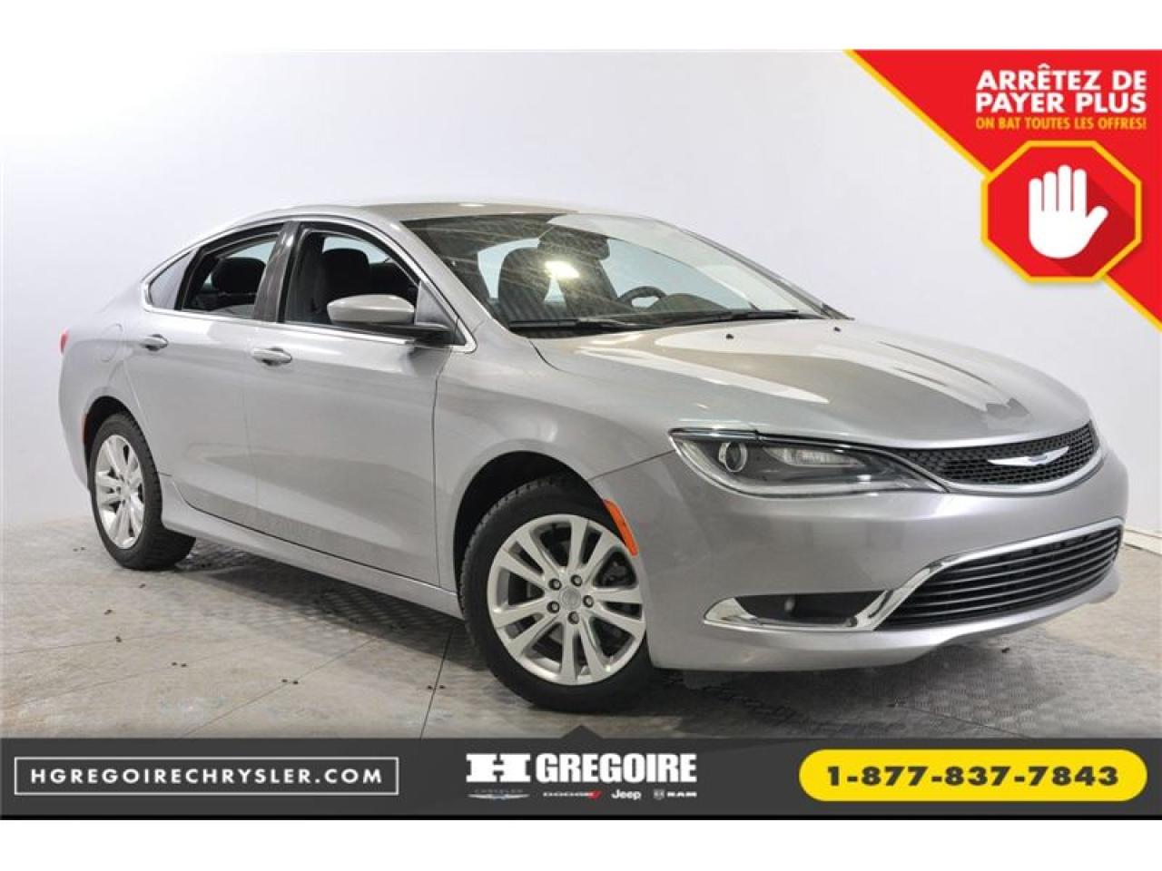 Used 2016 Chrysler 200 Ltd A/c Bluetooth for sale in St-Jérôme, QC