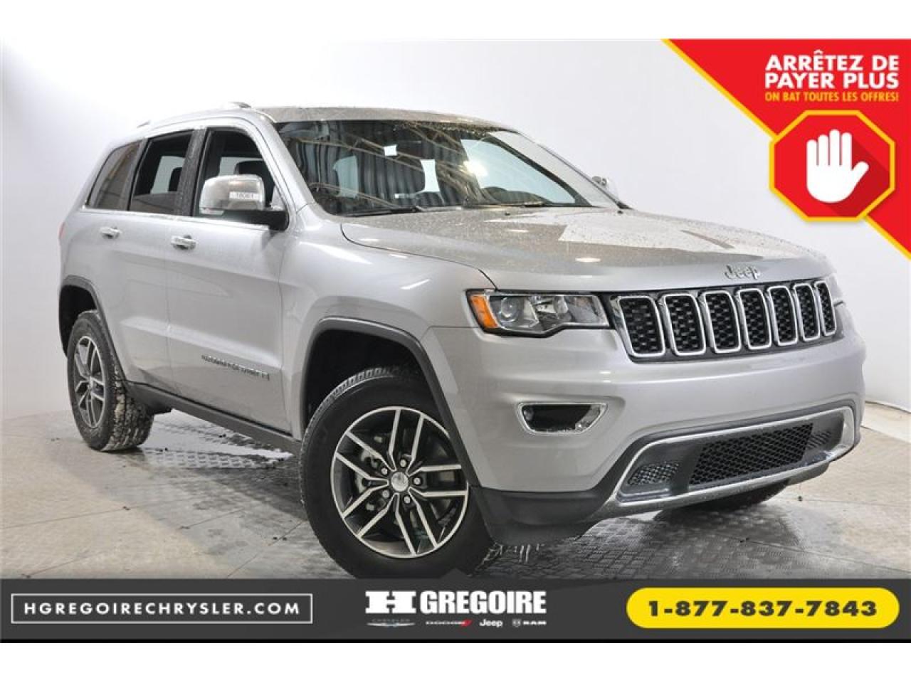 Used 2018 Jeep Grand Cherokee Ltd Awd Toit Camera for sale in St-Jérôme, QC