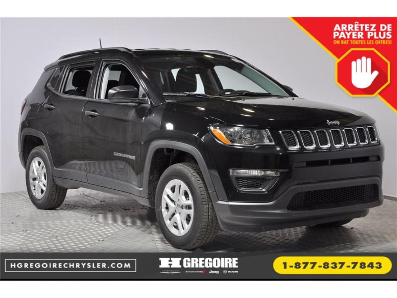 Used 2018 Jeep Compass Sport Awd Banc Ch for sale in St-Jérôme, QC