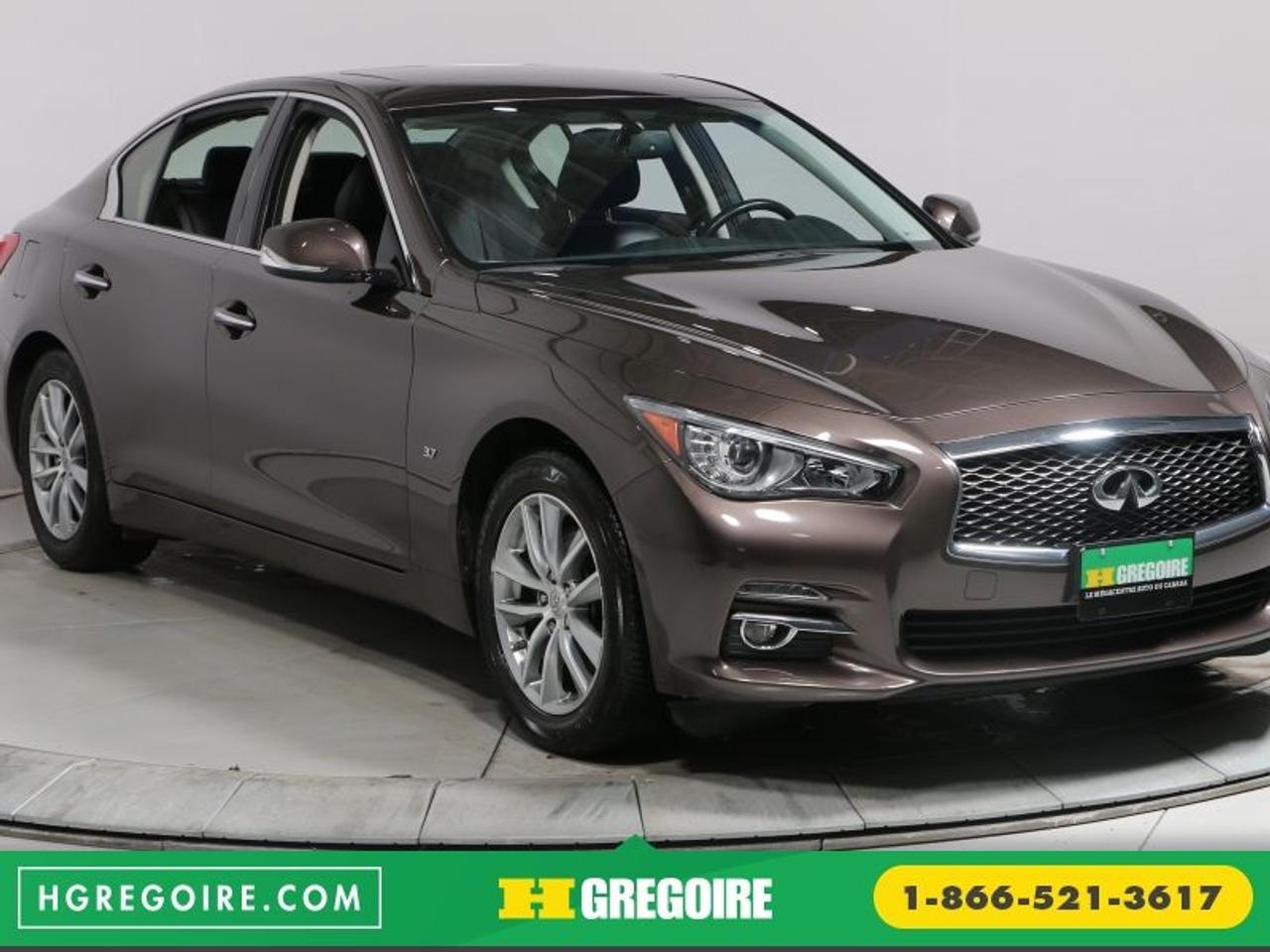 <a href=https://www.autoaubaine.com/Infiniti-Q50-c7016255.html>https://www.autoaubaine.com/Infiniti-Q50-c7016255.html</a>

Infiniti Q50 Awd Auto A/c Cuir Toit Nav Bluetooth Mags 2014

Toit ouvrant, Freins ABS, Lecteur MP3, Miroirs chauffants, Volant ajustable, Radio satellite, Ordinateur de bord, Volant gain de cuir, Antipatinage, Phares antibrouillards, Climatisation

ECONOMISER 24 455$! BAS KILOMÉTRAGE, JAMAIS ACCIDENTÉ, Camera de recul, Ensemble audio premium, Bluetooth, Aucun frais caché, Taux dintérêt imbattable! Ouvert 7 jours. Inspection en plus de 125 points et rigoureux processus de remise à neuf. Satisfaction garantie de 3 jours ou argent remis et privilège déchange 30 jours. Obtenez le meilleur taux de financement et même une 2e ou 3e chance au crédit. Pour plus dinformation sur cette voiture et pour obtenir le rapport dhistorique CarProof gratuitement, visitez https://www.hgregoire.com/fr-stk/920849. *Prix du manufacturier neuf (47 450$)