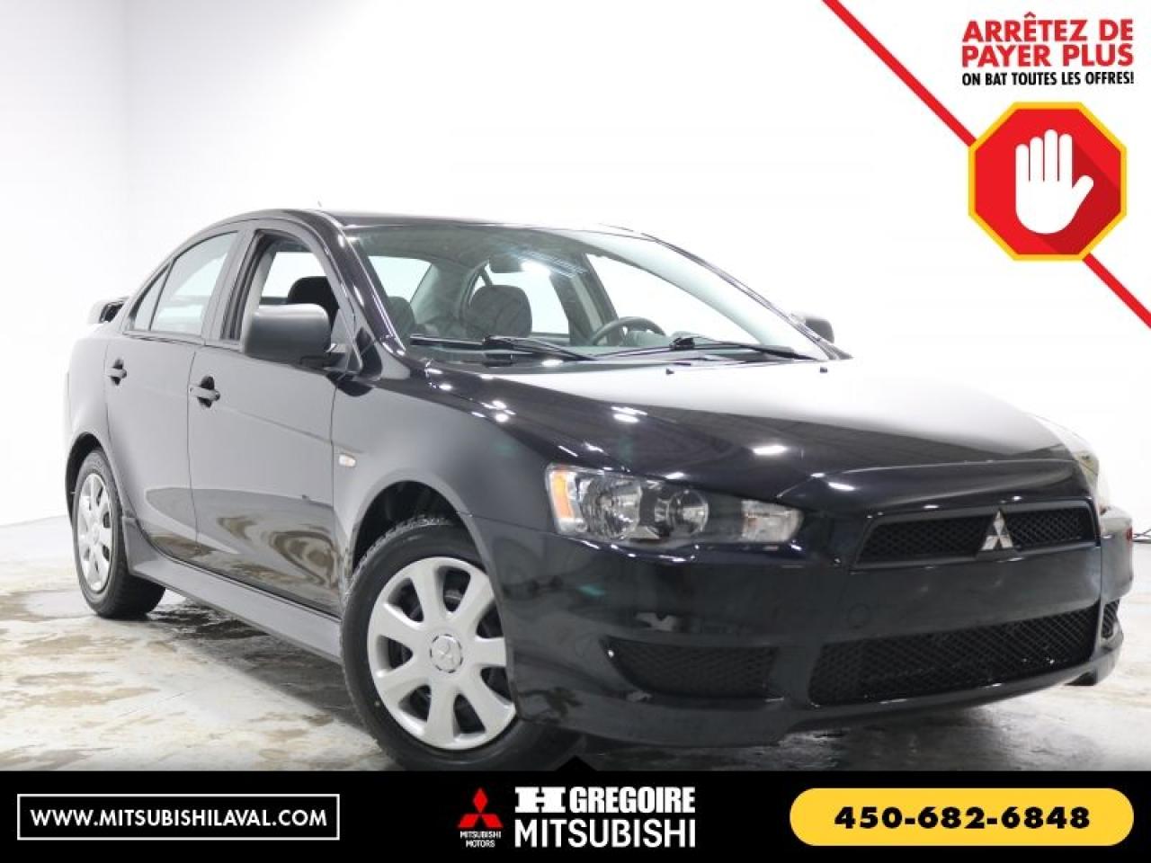 Used 2013 Mitsubishi Lancer DE A/C AUX MP3 for sale in St-Léonard, QC
