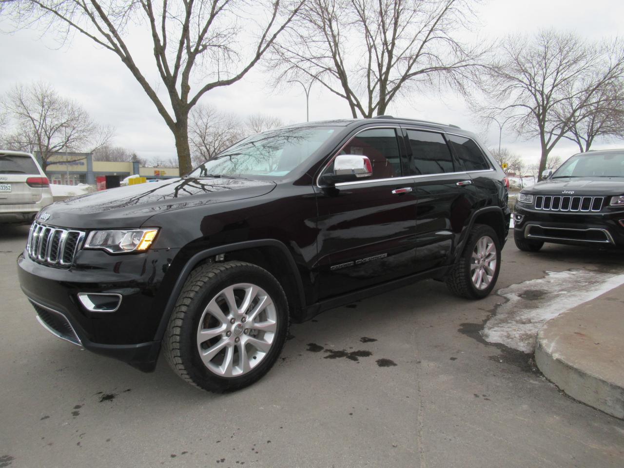 Used 2017 Jeep Grand Cherokee Ltd Roof Nav Camera for sale in Dollard-des-Ormeaux, QC