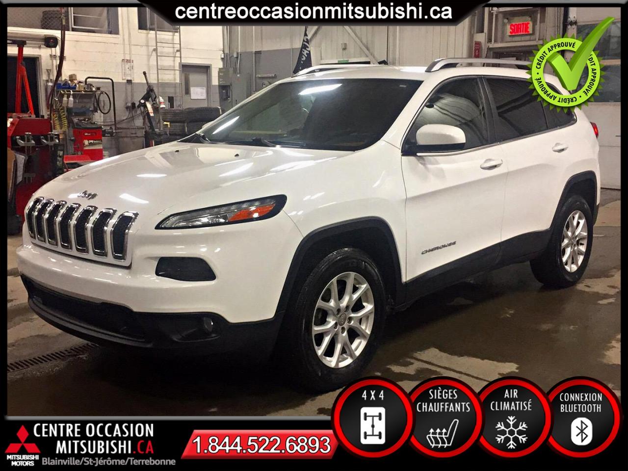 Used 2015 Jeep Cherokee 4X4 2015 BLANC  North for sale in St-Jérôme, QC