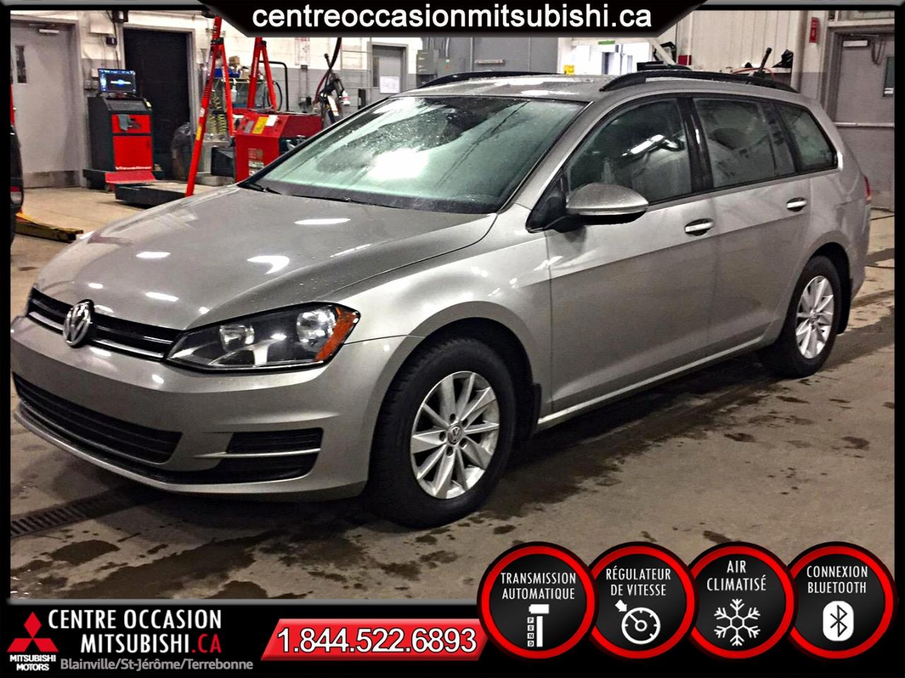 Used 2015 Volkswagen Golf 1.8 TSI Trendline AUTOMATIQUE SPORT WAGO for sale in St-Jérôme, QC
