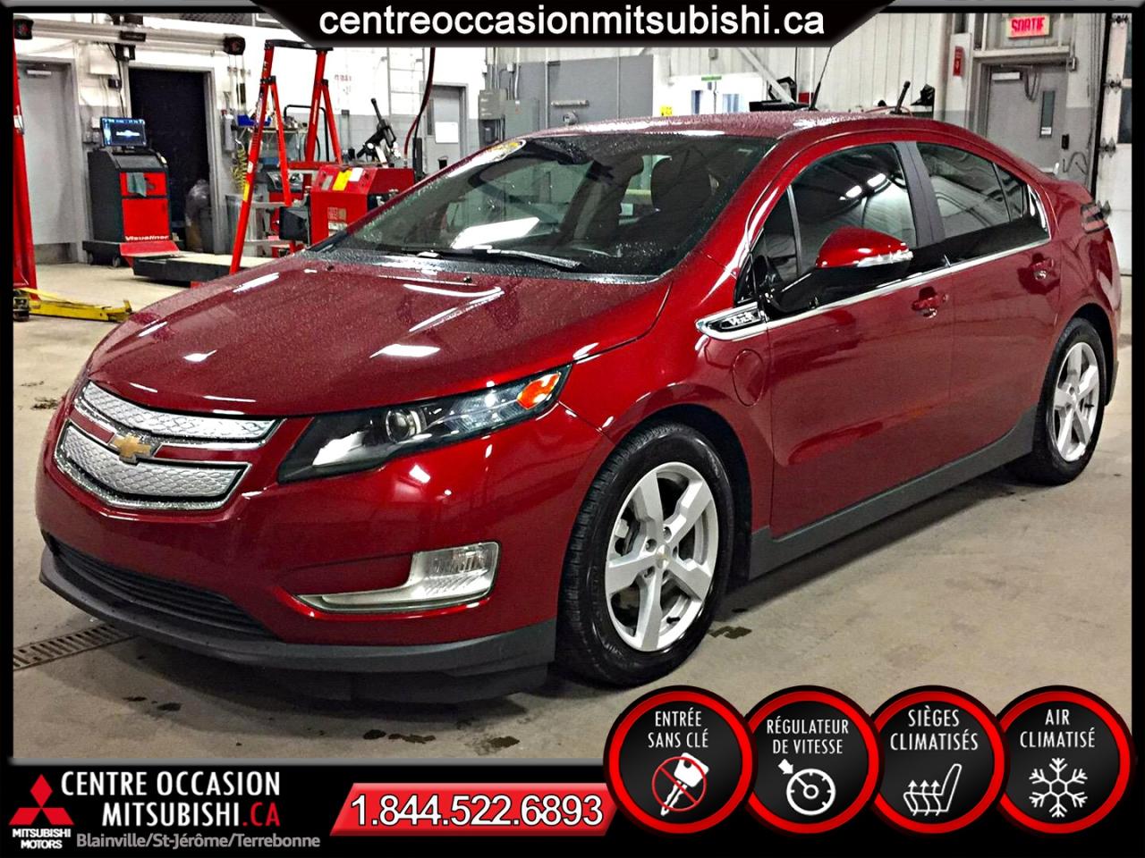 Used 2013 Chevrolet Volt HAYON AUTOMATIQUE ROUGE ÉLECTRIQUE for sale in St-Jérôme, QC