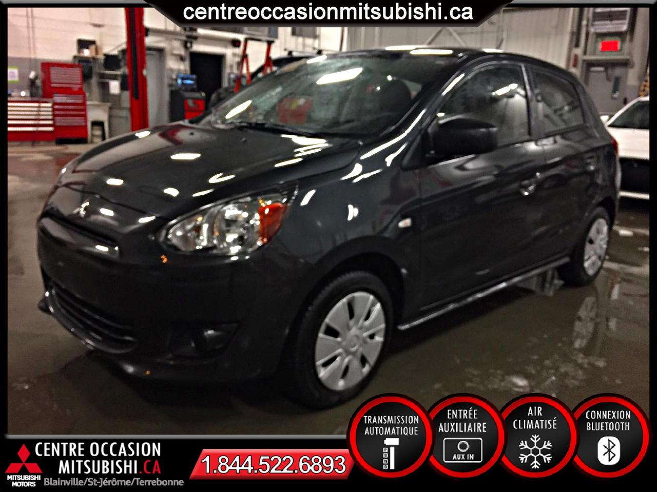 Used 2015 Mitsubishi Mirage ES PLUS AUTO GRISE BLUETOOTH for sale in St-J&eacute;r&ocirc;me, QC