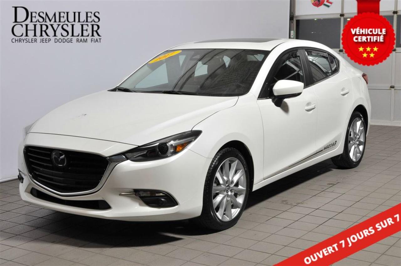 Used 2017 Mazda 3 Gt Cuir Toit Gps for sale in Laval, QC