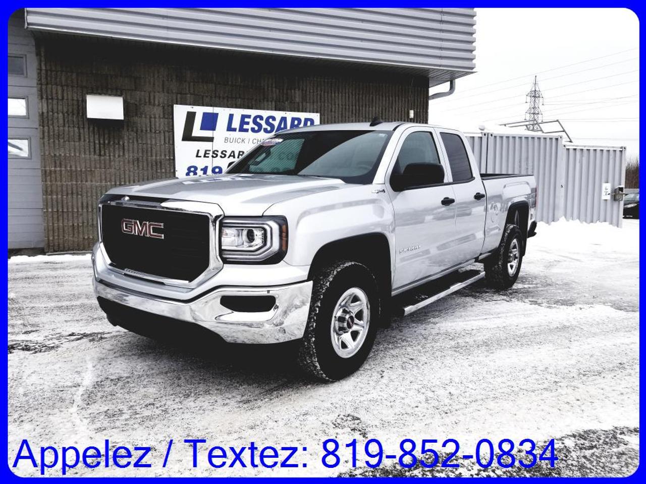 <a href=https://www.lessardgm.com/occasion/GMC-Sierra_1500-2017.html>https://www.lessardgm.com/occasion/GMC-Sierra_1500-2017.html</a>

GMC SIERRA 2017
-CAMERA DE RECUL
-CLIMATISATION 
-ECRAN TACTILE 

Chez Lessard Chevrolet Buick GMC, chez nous cest les gens avant tout!
Véhicule doccasion certifié avec inspection de 150 points.
Rapport Carproof . Aucun VGA ou Reconstruit.
Nous donnons plus pour votre échange. 
Assistance routière gratuite. Privilège échange 30 jour /2500km*
Livraison Gratuite partout au Québec.
Spécialiste en 1e, 2e et 3e chance au crédit, 100% Approuvée
Garantie illimitée disponible. Essai routier GRATUIT
Vous êtes de Drummondville, Québec, Montreal, Sherbrooke, Trois-Rivières, Sorel, Nicolet
Appelez-nous sans frais 1-888-376-7968 ou au 819-539-8333
Viens nous voir au 5570 Boulevard Royal Shawinigan
www.lessardgm.com
Texter nous pour plus dinformation 819-852-0834