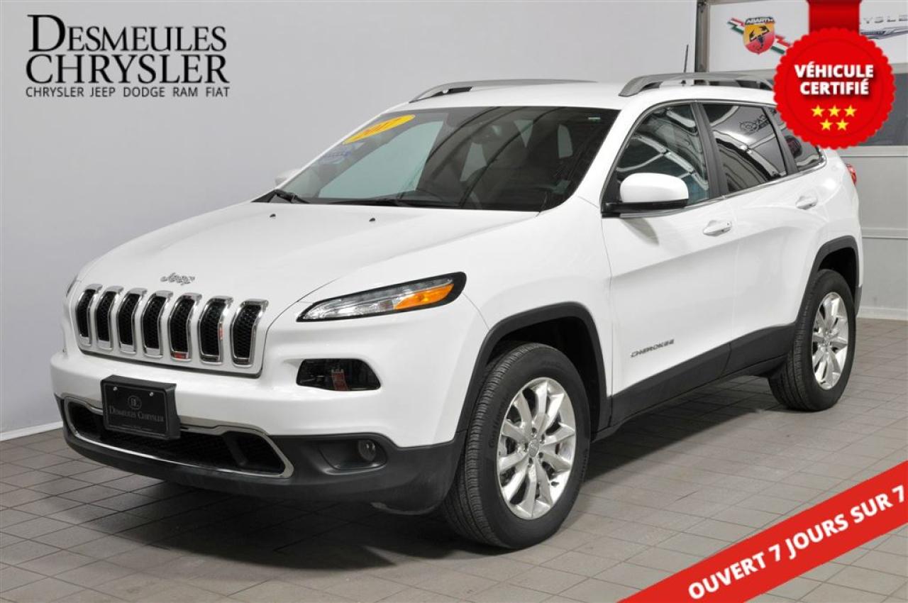 Used 2017 Jeep Cherokee Ltd V6 4x4 Gps for sale in Laval, QC
