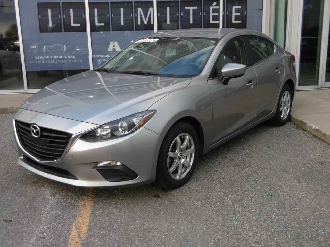 Used 2015 Mazda 3 Berline 4 portes, boîte manuelle, GS for sale in St-Hyacinthe, QC
