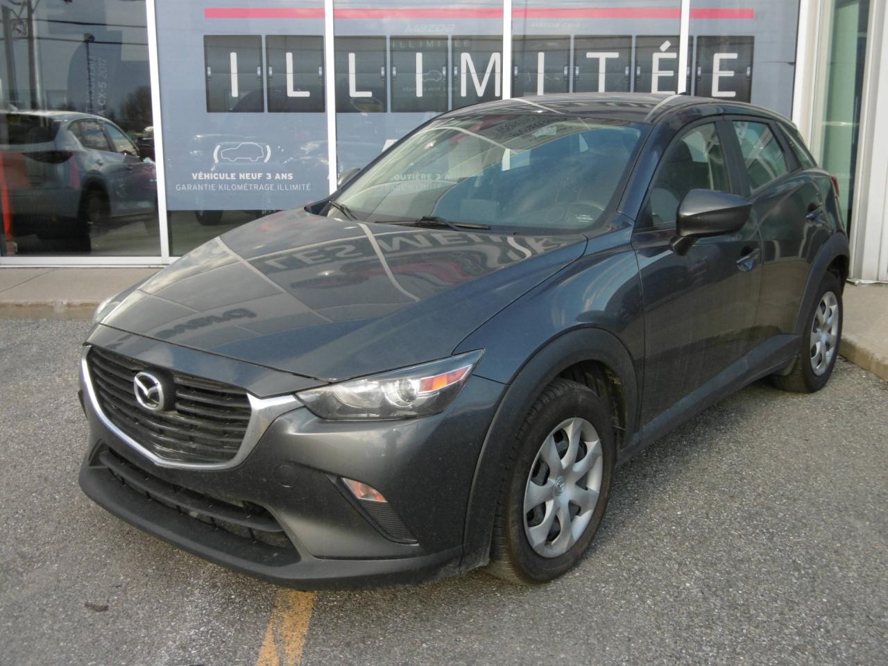 Used 2016 Mazda CX-3 GX AWD+BLUETOOTH+CAMERA DE RECUL for sale in St-Hyacinthe, QC