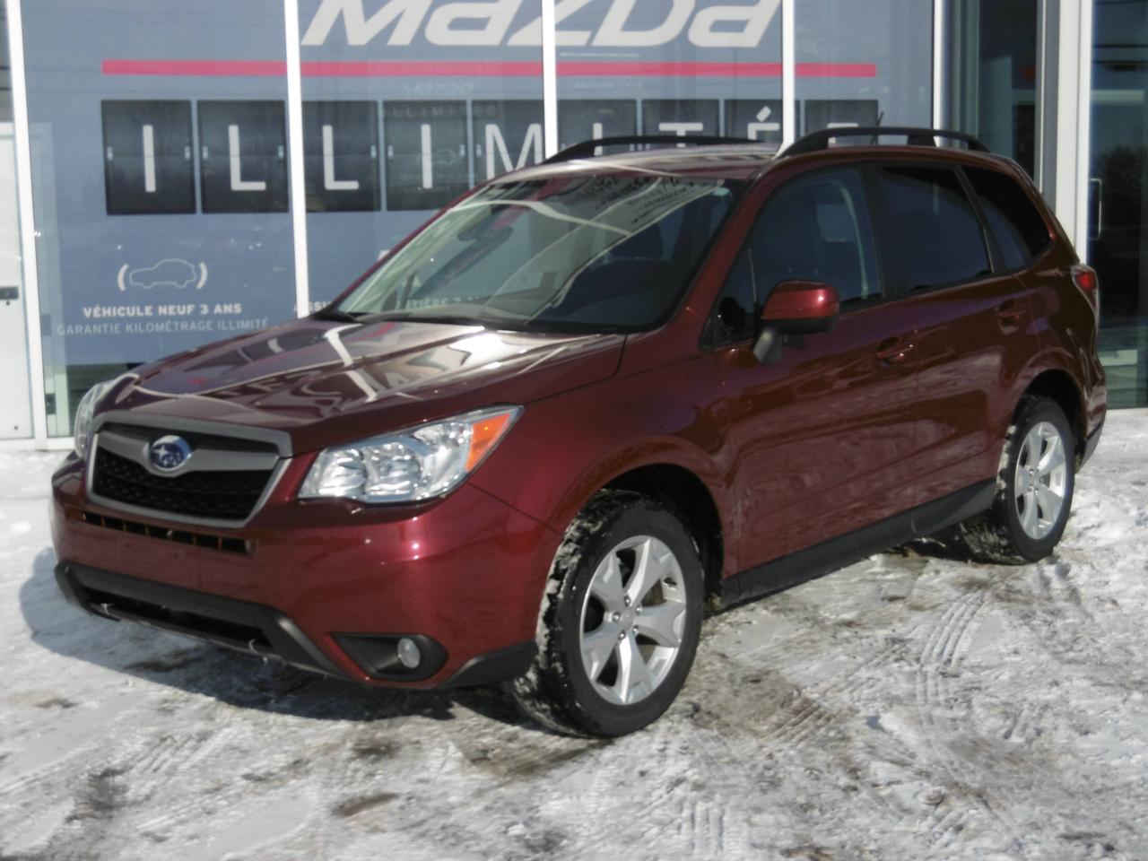 <a href=https://www.mazdasthyacinthe.com/occasion/Subaru-Forester-2015.html>https://www.mazdasthyacinthe.com/occasion/Subaru-Forester-2015.html</a>

Chez Mazda Saint-Hyacinthe, chaque véhicule est choisi méticuleusement. Tous nos véhicules doccasions subissent une inspection complète en 160 points, ainsi quun recondionnement mécanique et esthétique irréprochable. Cest un processus que nous prenons très au sérieux et nous avons établie des normes de qualité très élevées. Aucun frais supplémentaires. Le Carproof de votre prochaine voiture ou VUS est disponible en tout temps et inclus. Un très grand choix de véhicules de qualités soffre à vous : MAZDA, HONDA, NISSAN, TOYOTA, KIA, HYUNDAI, FORD, CHEVROLET, CHRYSLER, SUBARU, MITSUBUSHI, etc? Toutes les marques sont disponibles avec le meilleur taux dintérêt disponible sur le marché. 2e et 3e chances au crédit, approuvé! Meilleur prix, meilleur choix, dans la région de Saint-Hyacinthe, Drummondville, Beloeil, McMasterville, Saint-Bruno, Saint-Hubert, Longueuil, Chambly, Granby, Brossard et Rive Sud de Montréal. Chez Mazda Saint-Hyacinthe, ça vaut le détour!  info texto maintenant disponible Sylvain Plourde 438 401 0816