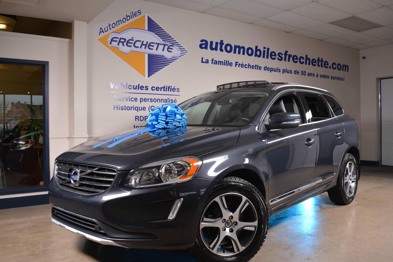 <a href=https://www.automobilesfrechette.com/occasion/Volvo-Xc60-2015.html>https://www.automobilesfrechette.com/occasion/Volvo-Xc60-2015.html</a>

* Inspection complète et esthétique inclus * Rapport dhistorique CarProof disponible * XC60 T6 Premier Plus AWD * #Ensemble Climat# * #Ensemble technologie# * #Groupe système dinformation sur les angles morts (BLIS)# * #Navigation# * #Toit ouvrant panoramique# * #Hayon électrique# * Sonars de recul * Transmission automatique 6 vitesses #Geartronic# * Traction intégrale #AWD# * Moteur T6 3.0L * Roues en alliage 18 * Cuir noir * Sièges électriques * Sièges mémoire * Sièges chauffants * Rétroviseurs chauffants * Régulateur de vitesse intelligent * Climatisation 2 zones * #Bluetooth# * Connecteur USB/AUX * Financement disponible * Location ou financement commercial disponible

* Nous prenons les échanges * Gratuit : venez faire évaluer votre véhicule 

* www.automobilesfrechette.com 

* Nous expédions à travers le Canada 

* La famille Fréchette à votre service depuis 59 ans... Partez confiant, roulez longtemps!