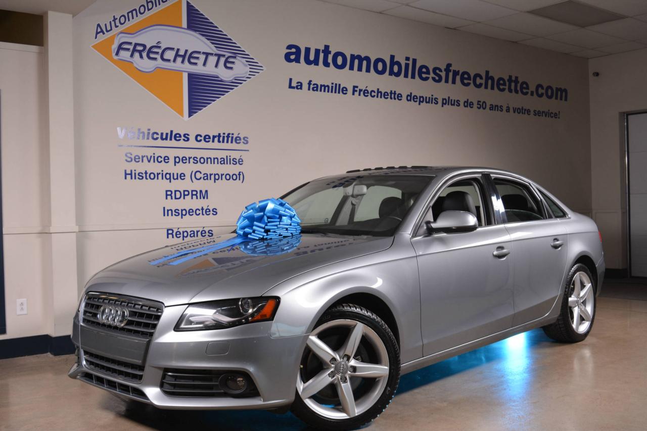 Used 2011 Audi A4 Premium Quattro 2.0T Toit ouvrant Cuir for sale in Laval, QC