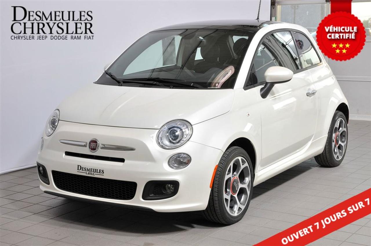 <a href=https://www.desmeules.ca/occasion/Fiat-500-2016.html>https://www.desmeules.ca/occasion/Fiat-500-2016.html</a>

2016 FIAT 500 SPORT HATCHBACK, TOIT OUVRANT, ÉCRAN TACTILE 5, SIÈGES CHAUFFANTS, JANTES EN ALLIAGE 16, AIR CLIMATISÉ, PHARES ANTIBROUILLARDS, BLUETOOTH, VOLANT DE CUIR, COMMANDES AUDIO AU VOLANT, RÉGULATEUR DE VITESSE.          ***SERVICE OFFERT EN FRANÇAIS, ANGLAIS, ARABE, CRÉOLE ET ESPAGNOL *** FINANCEMENT APPROUVÉ À 100% - AUCUN CAS REFUSÉ! - 1, 2, 3 CHANCE AU CRÉDIT! APPROBATION ET LIVRAISON RAPIDE! *** RAPPORT CARPROOF DISPONIBLE! *** TOUS NOS VÉHICULES SONT CERTIFIÉ DESMEULES CHRYSLER *** MANDATAIRE DE LA SAAQ ***          ***EASY FINANCING 100% APPROVALS! - 1, 2, 3 TYPE OF CREDITS! FAST APPROVAL AND DELIVERY! *** CARPROOF REPORT AVAILABLE! *** ALL OUR VEHICLES ARE DESMEULES CHRYSLER CERTIFIED*** WE SERVE YOU IN ENGLISH, FRENCH, ARABIC, CREOLE AND SPANISH *** WE SERVE THE FOLLOWING COMUNITIES: Montréal, Laval, Sainte Adèle, Saint Sauveur, Mirabel, Saint Jérôme, Prevost, Sainte-Anne-des-lacs, Piedmont, Blainville, Boisbriand, Saint Eustache, Mascouche, Bois des Fillion, Sainte Thérèse, Lachute. *** LOCATION: 3500 Autoroute 440, Laval, QC (H7T 0A9). Pour de linformations contactez-nous au 1 (844) 371-0126