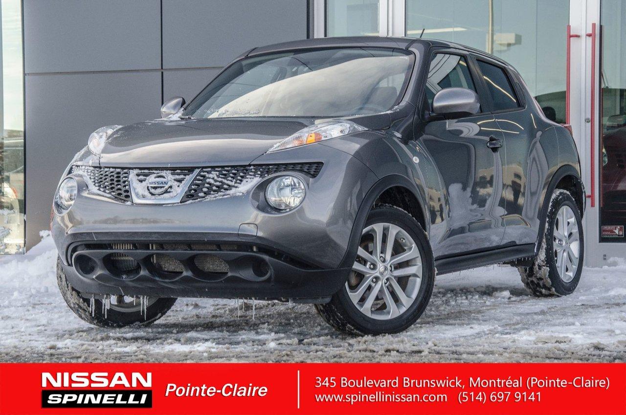 <a href=http://www.spinellinissan.com/occasion/Nissan-Juke-2014.html>http://www.spinellinissan.com/occasion/Nissan-Juke-2014.html</a>

Nissan Juke SV TR?S BAS KILOM?TRAGE, BLUETOOTH, MANUELLE 2014Régulateur de vitesse, Essuie-glaces intermittents, Anti-démarreur, Freins ABS, Contrôle de stabilité, Coussin gonflable conducteur, Coussins gonflables latéraux, Lecteur CD, Lecteur MP3, Volant ajustable, Tapis protecteurs, Volant gainé de cuir, Phares automatiques, Rétroviseur électrique, Direction assistée, Rétroviseurs chauffants, Coussins gonflables arrière pour la tête, Freins à disque, Antipatinage, Verrous de sécurité pour enfants, Système de surveillance de la pression des pneus, Sièges baquets, Technologie Bluetooth intégrée, Cache bagages, Aluminium, Climatisation