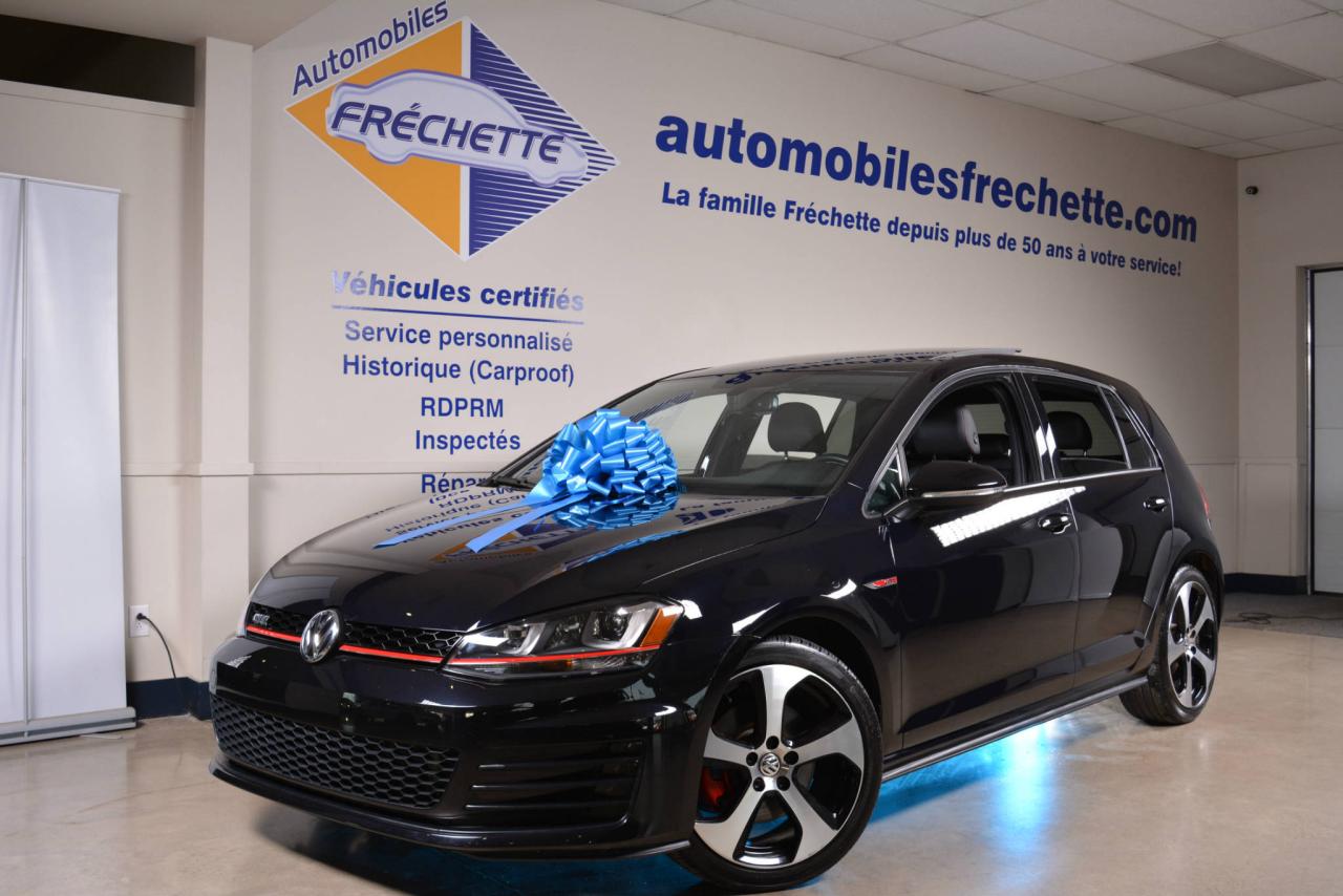 Used 2016 Volkswagen Golf GTI Autobahn 2.0T 4p Manuelle Cuir NAV for sale in Laval, QC